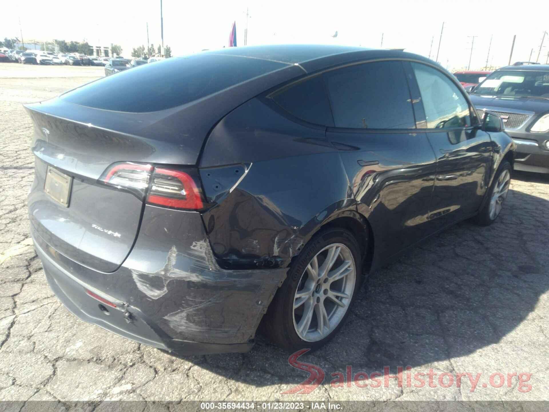 5YJYGDEE3MF213591 2021 TESLA MODEL Y