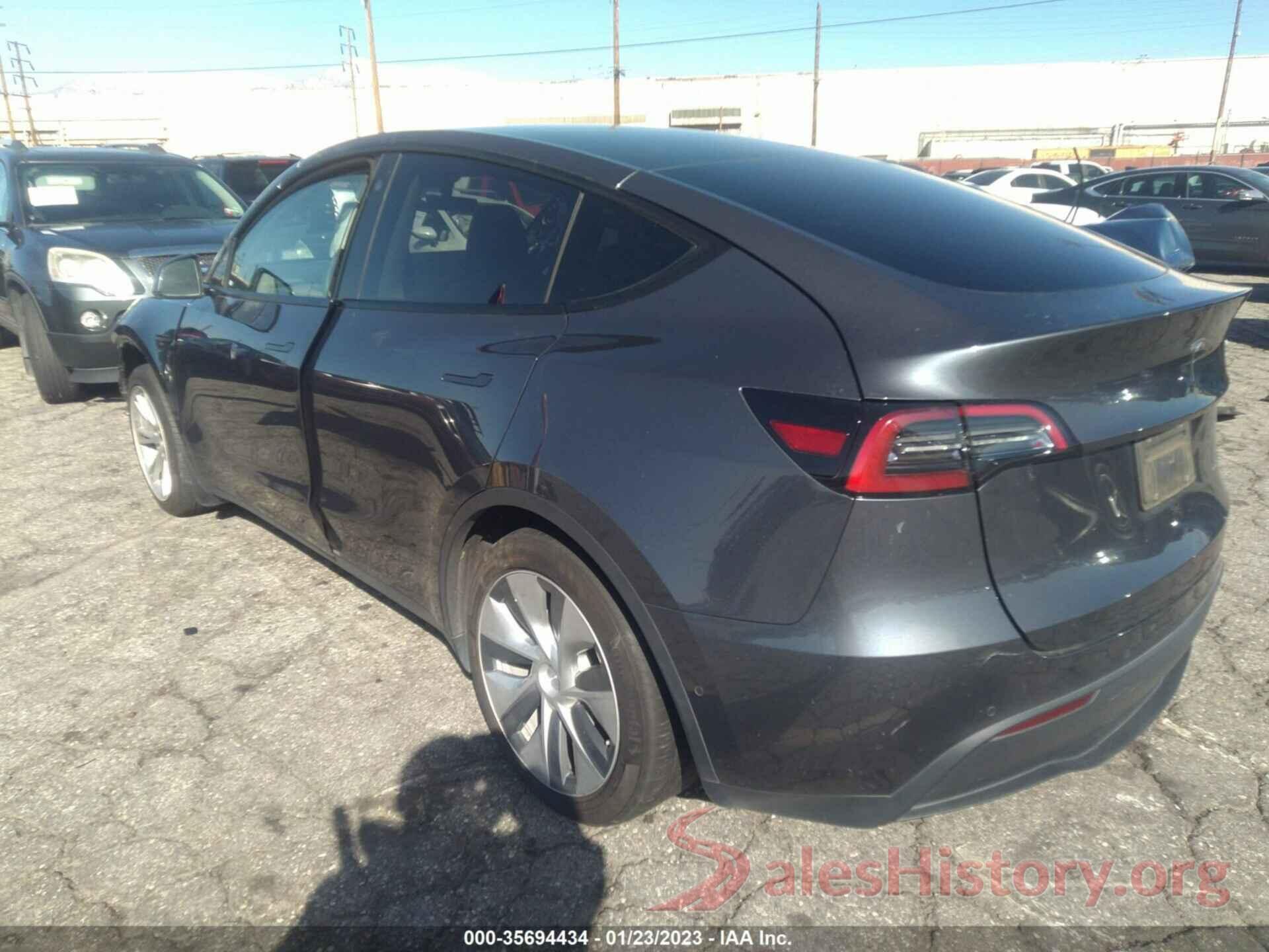 5YJYGDEE3MF213591 2021 TESLA MODEL Y