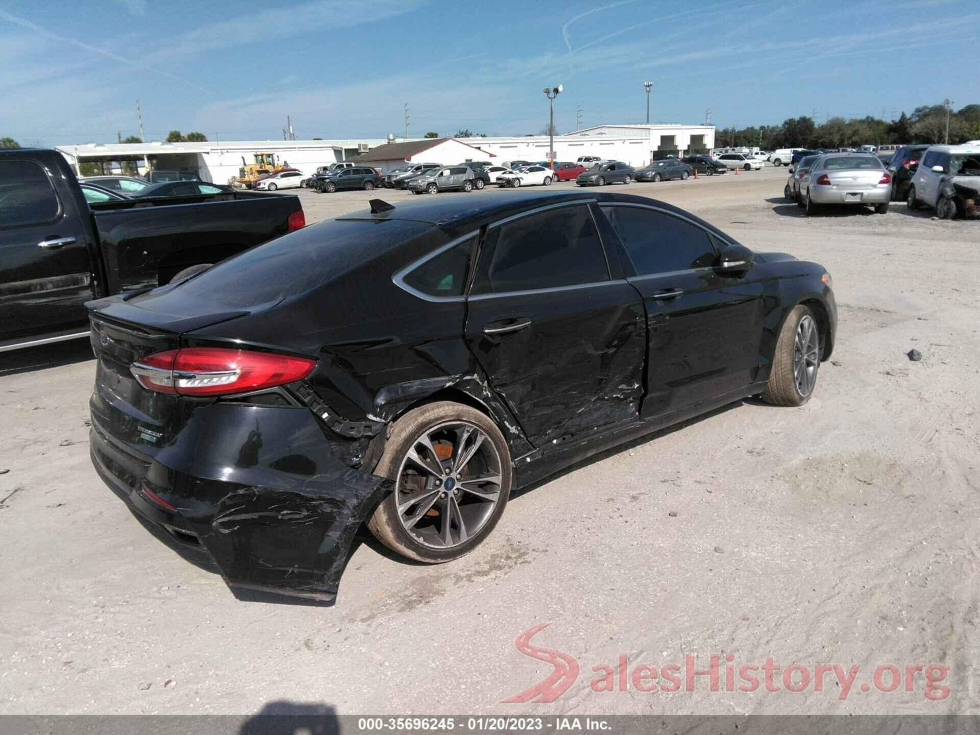 3FA6P0D91KR180239 2019 FORD FUSION