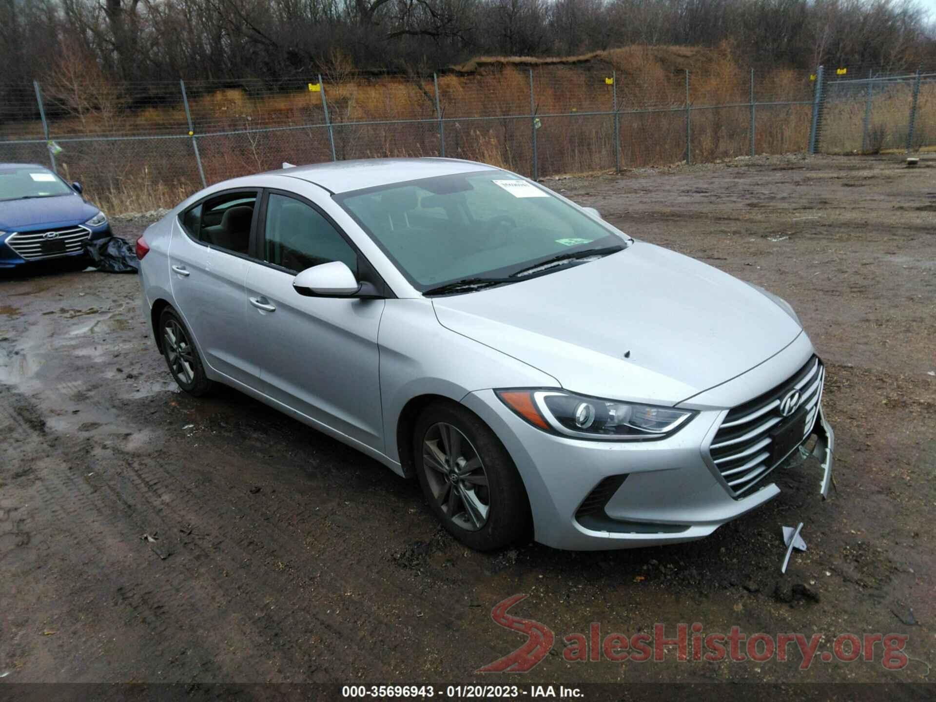 5NPD84LF7JH226431 2018 HYUNDAI ELANTRA