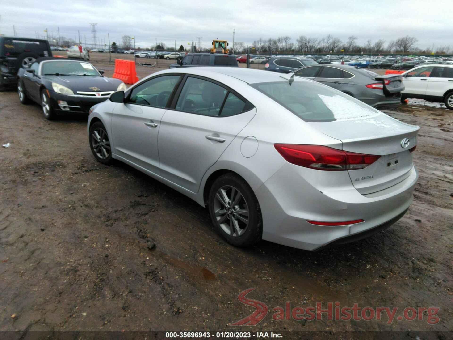 5NPD84LF7JH226431 2018 HYUNDAI ELANTRA