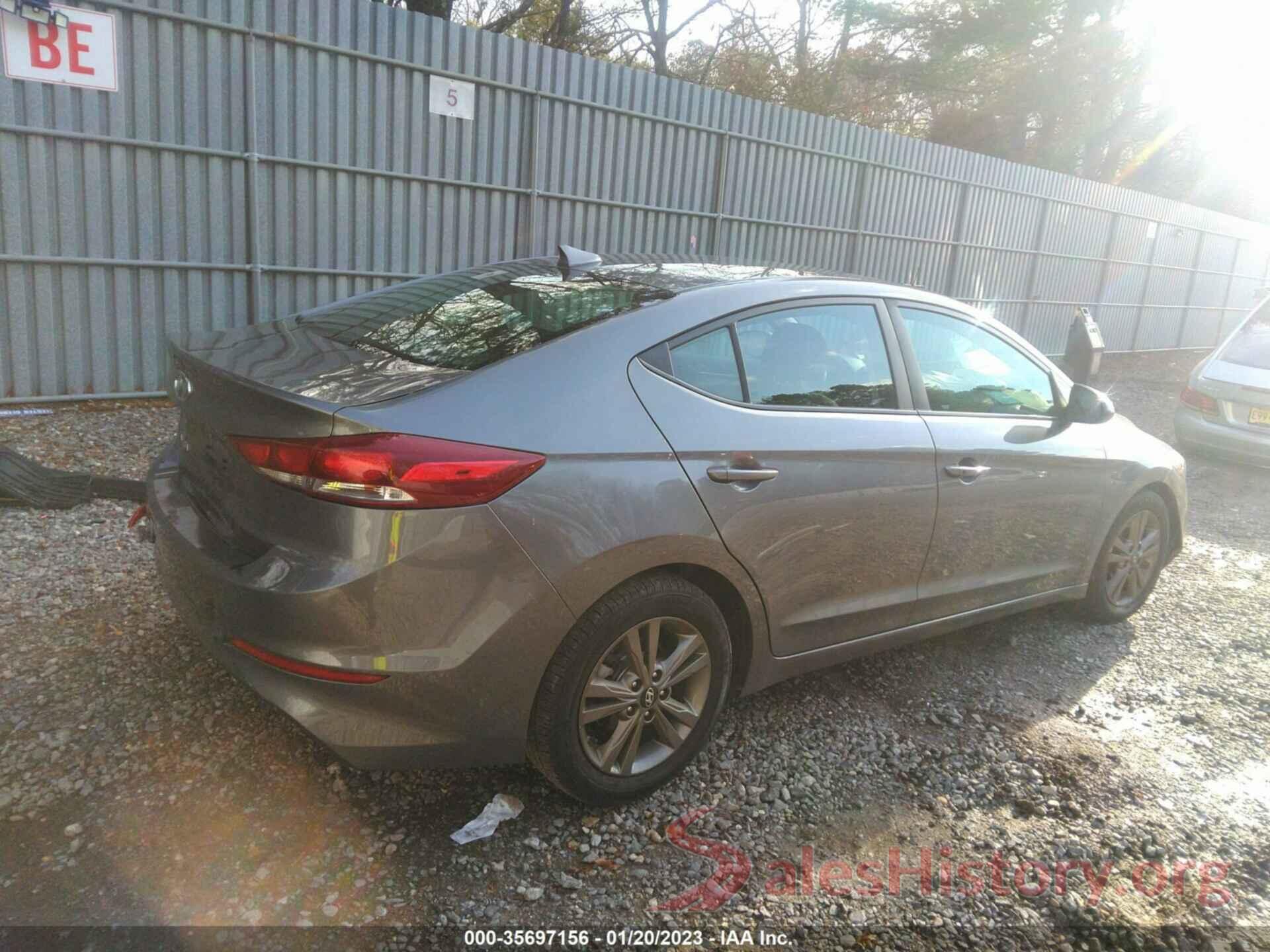 5NPD84LF7JH259381 2018 HYUNDAI ELANTRA