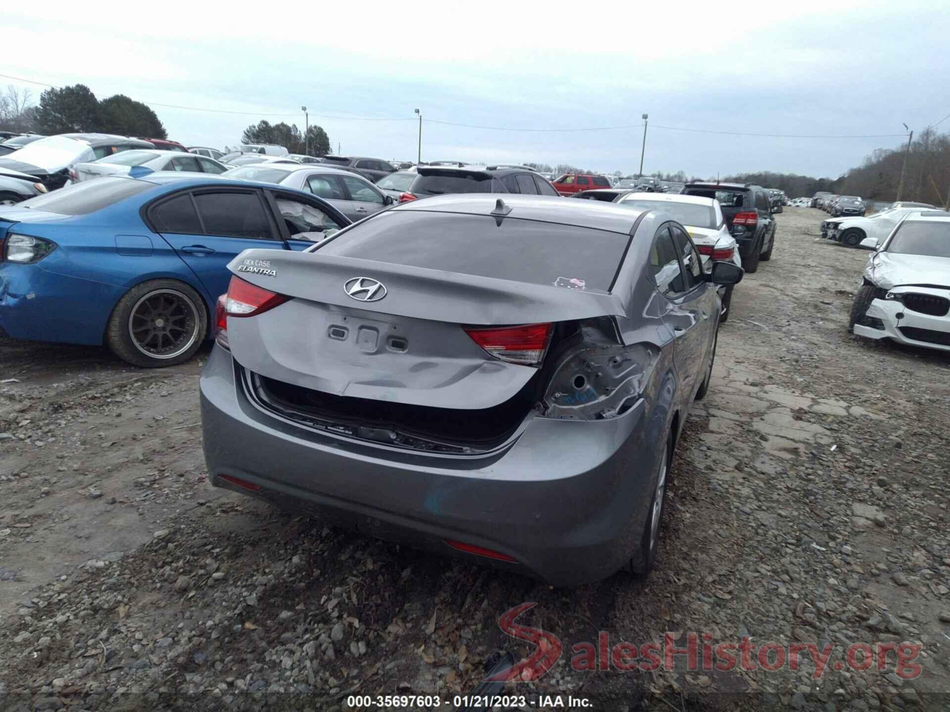 KMHDH4AE5DU987796 2013 HYUNDAI ELANTRA