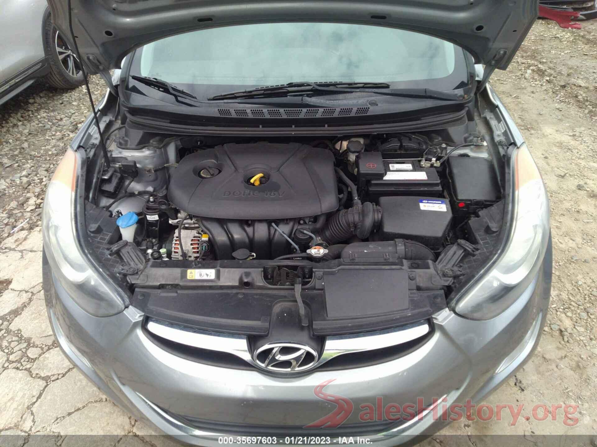 KMHDH4AE5DU987796 2013 HYUNDAI ELANTRA