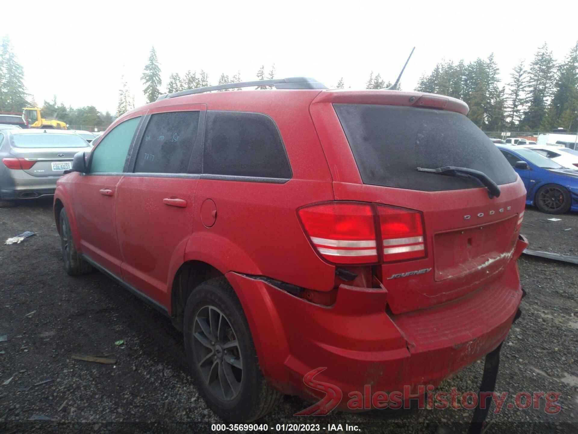 3C4PDCAB0JT242599 2018 DODGE JOURNEY