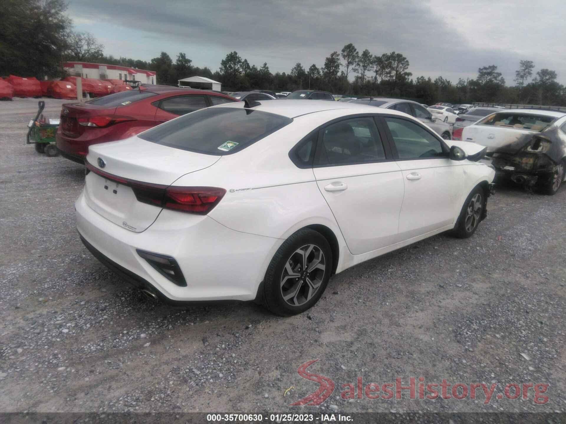 3KPF24AD9KE057336 2019 KIA FORTE