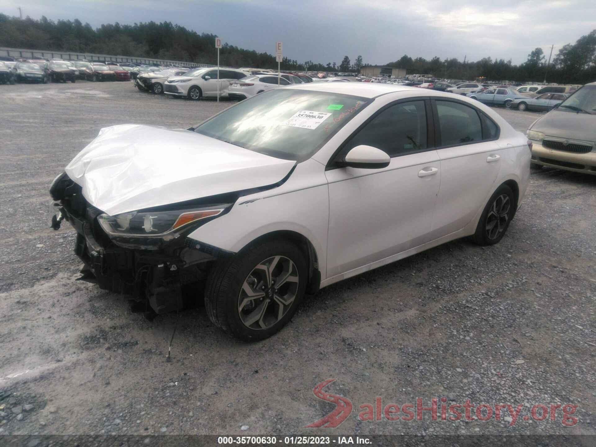 3KPF24AD9KE057336 2019 KIA FORTE