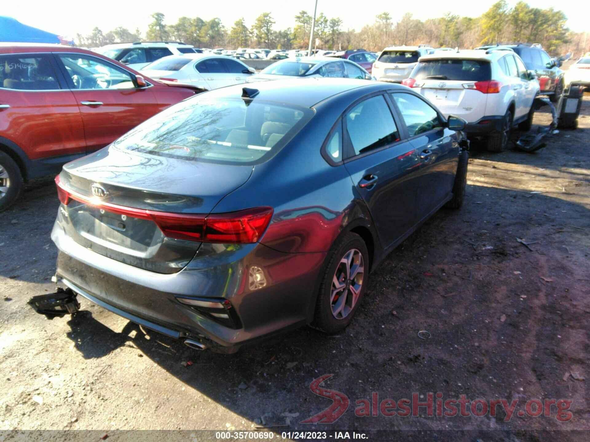 3KPF24ADXKE091219 2019 KIA FORTE