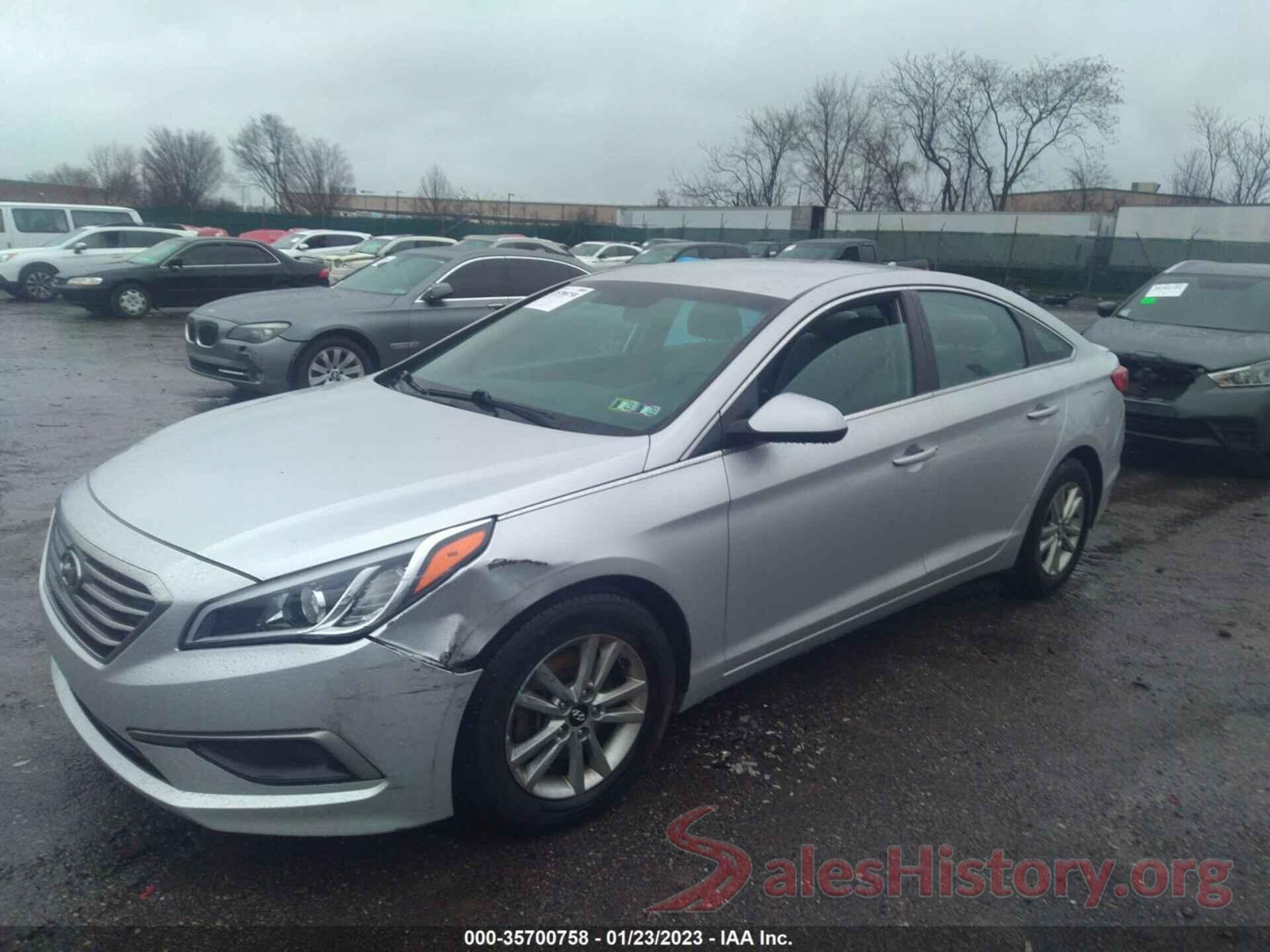 5NPE24AF4HH568566 2017 HYUNDAI SONATA