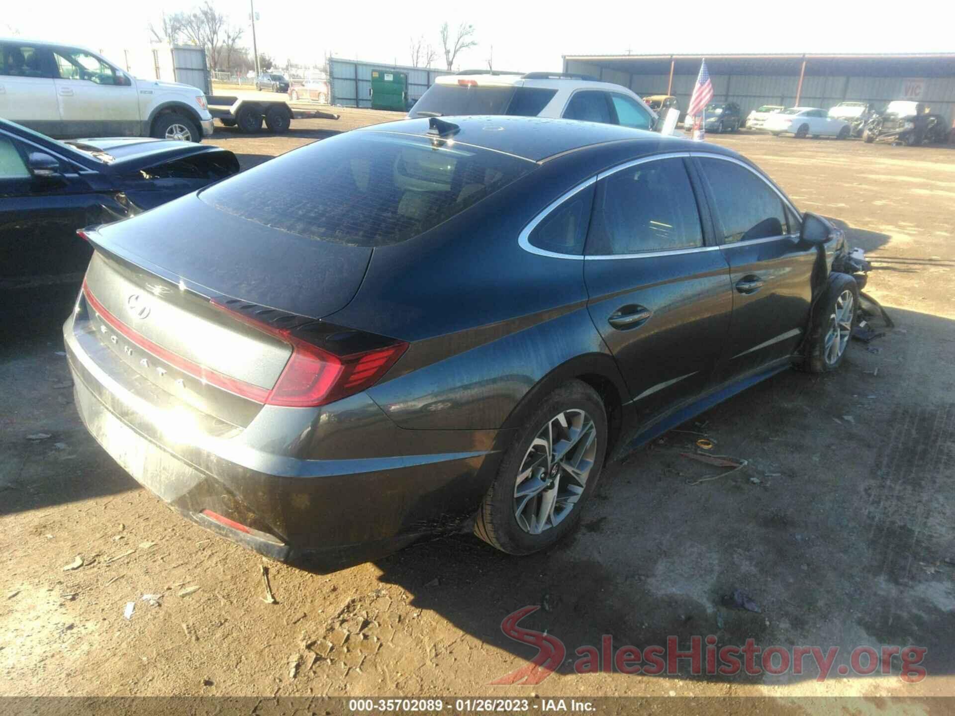 KMHL64JA5NA186965 2022 HYUNDAI SONATA