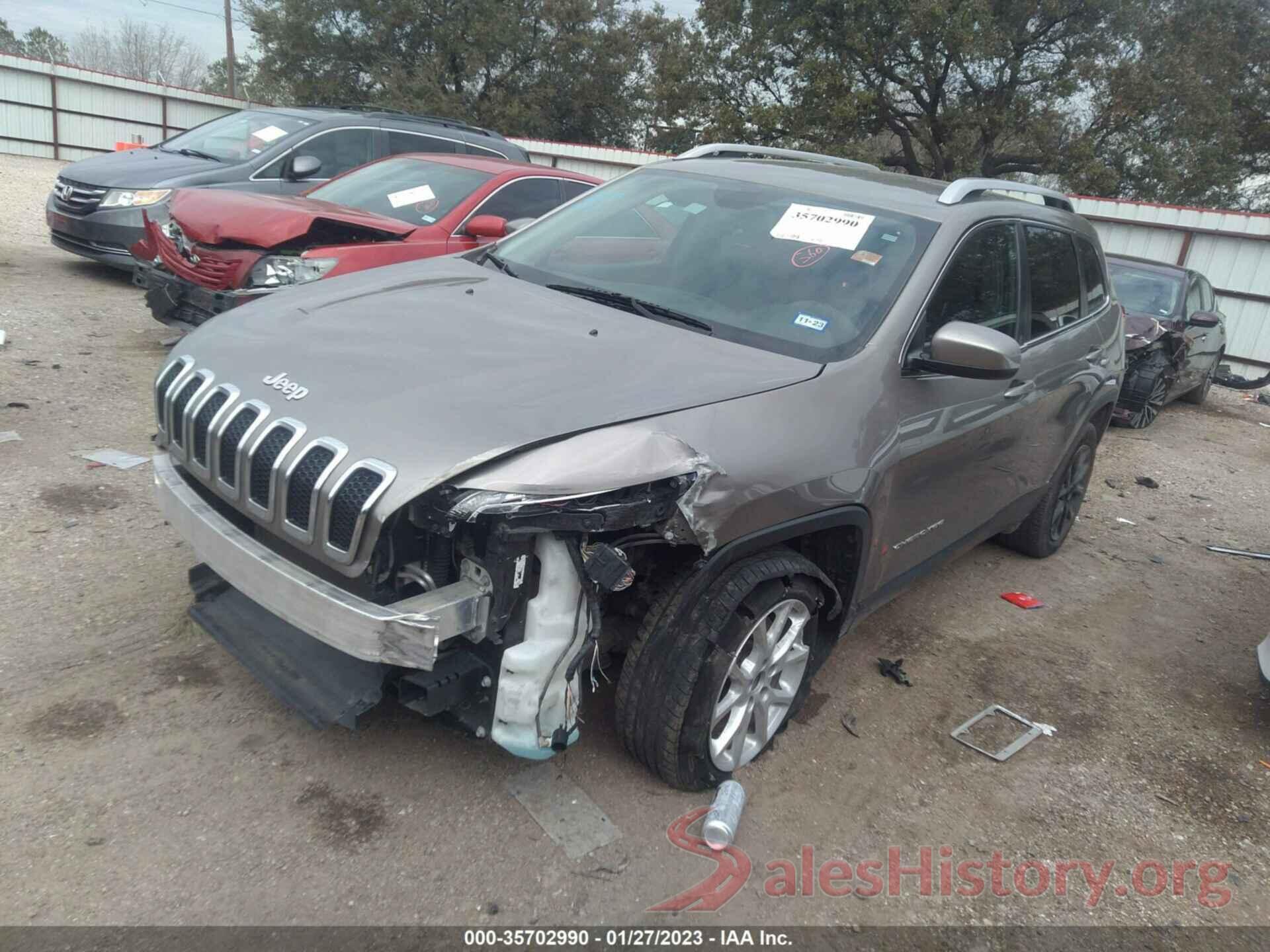 1C4PJLCB1JD596207 2018 JEEP CHEROKEE