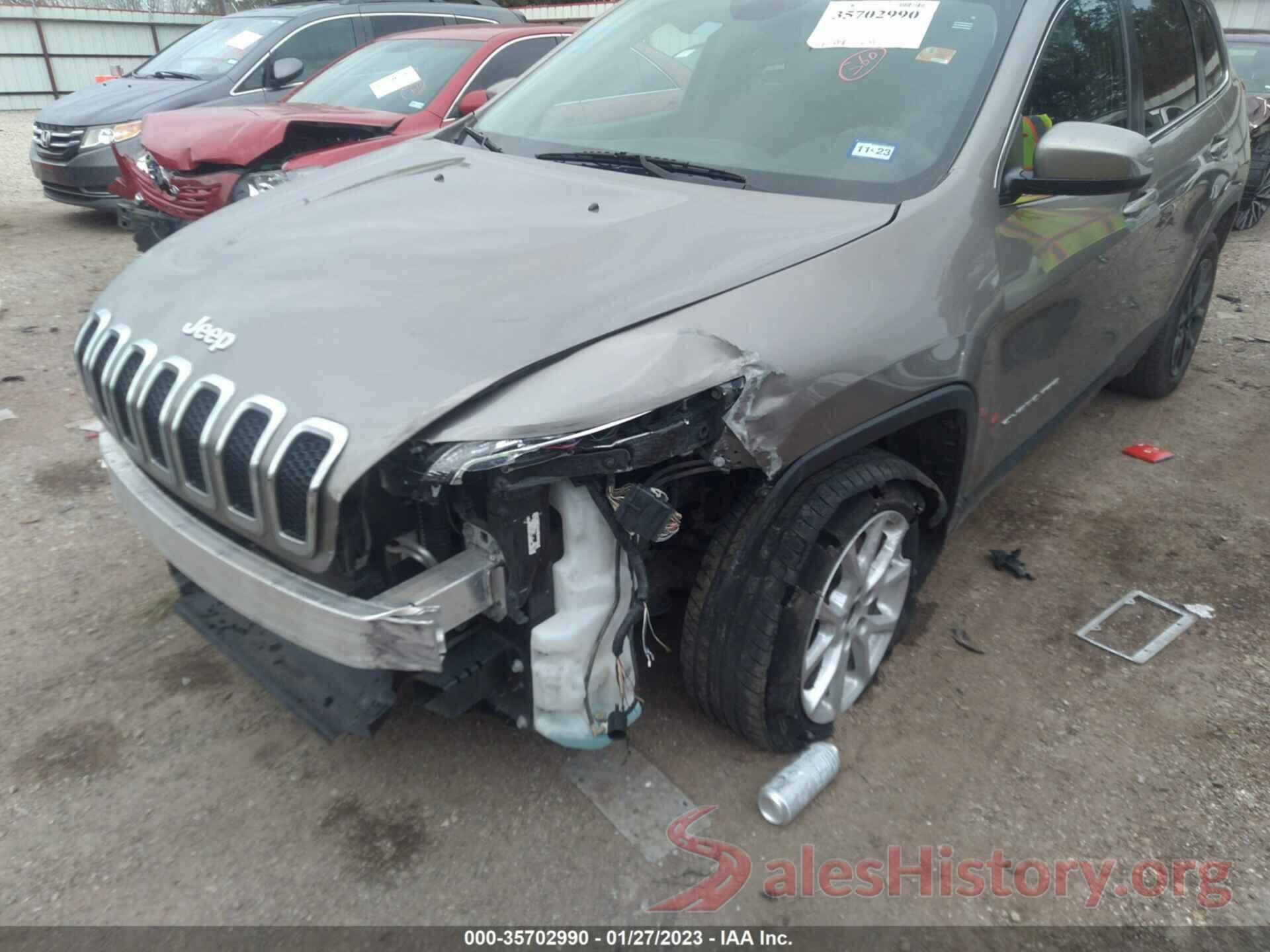 1C4PJLCB1JD596207 2018 JEEP CHEROKEE