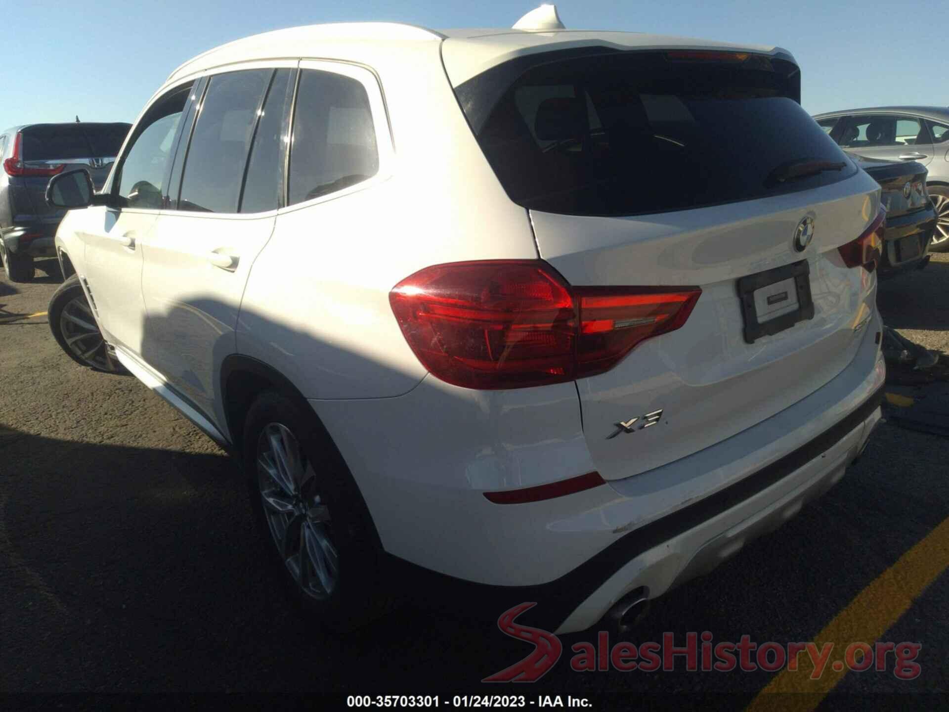 5UXTR7C51KLE96111 2019 BMW X3