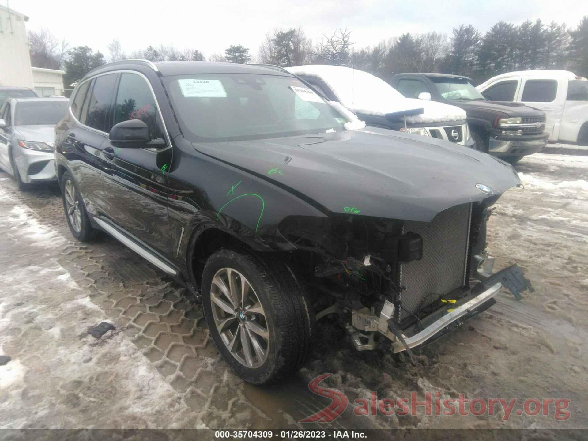 5UXTR7C59KLF37374 2019 BMW X3