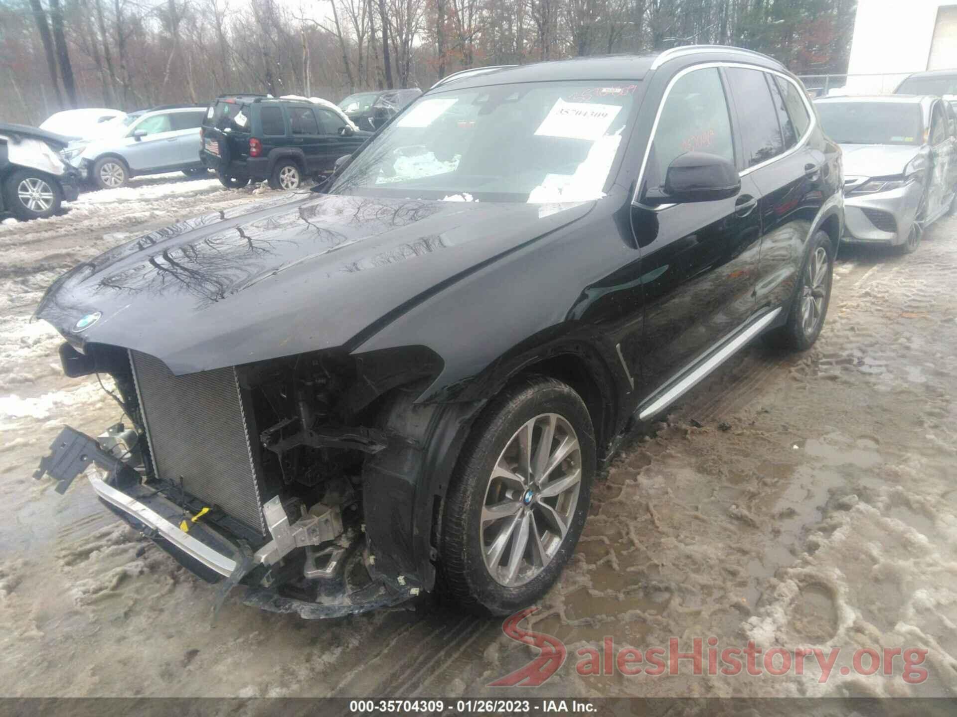 5UXTR7C59KLF37374 2019 BMW X3