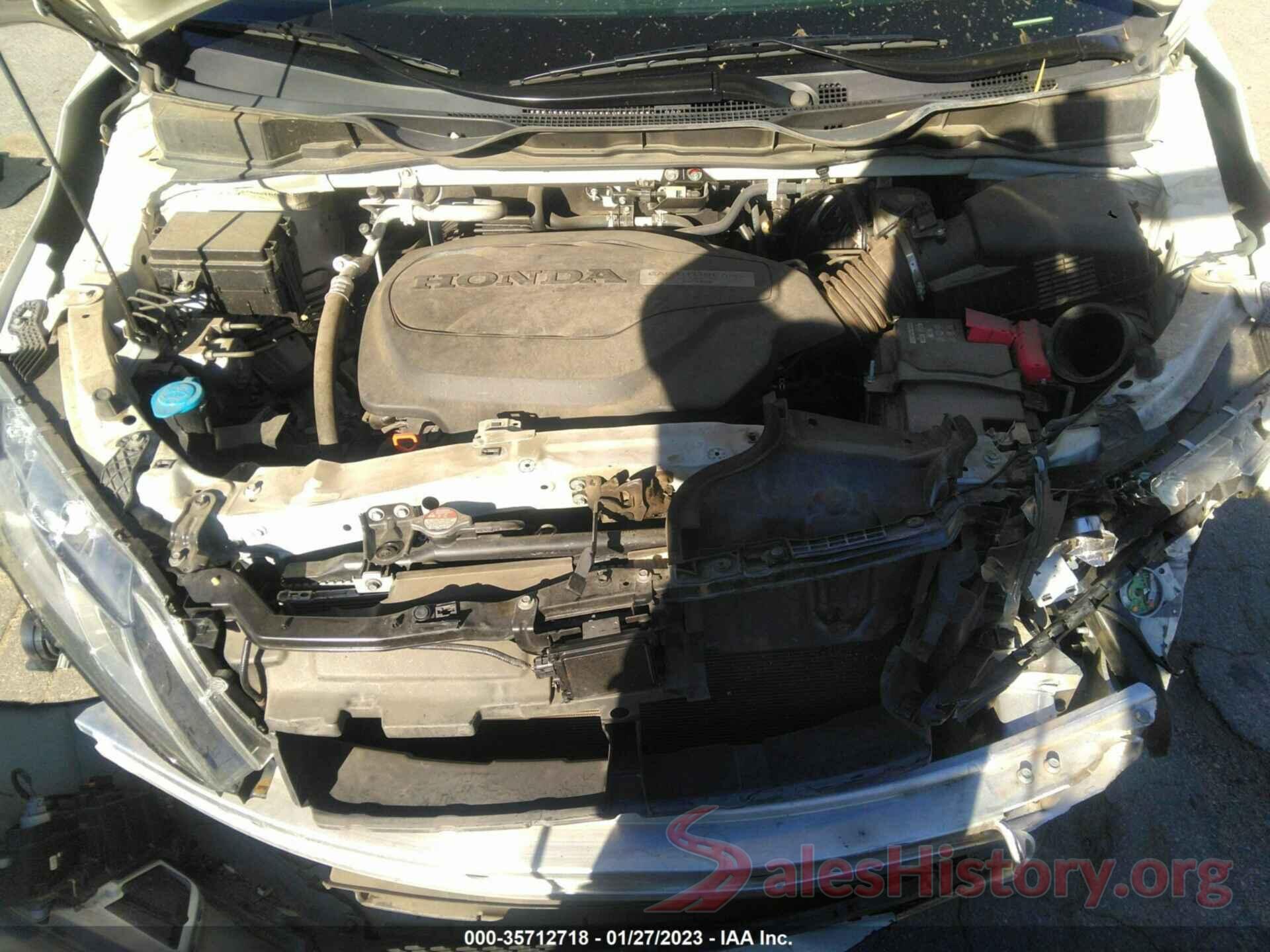 5FNRL6H57KB019523 2019 HONDA ODYSSEY