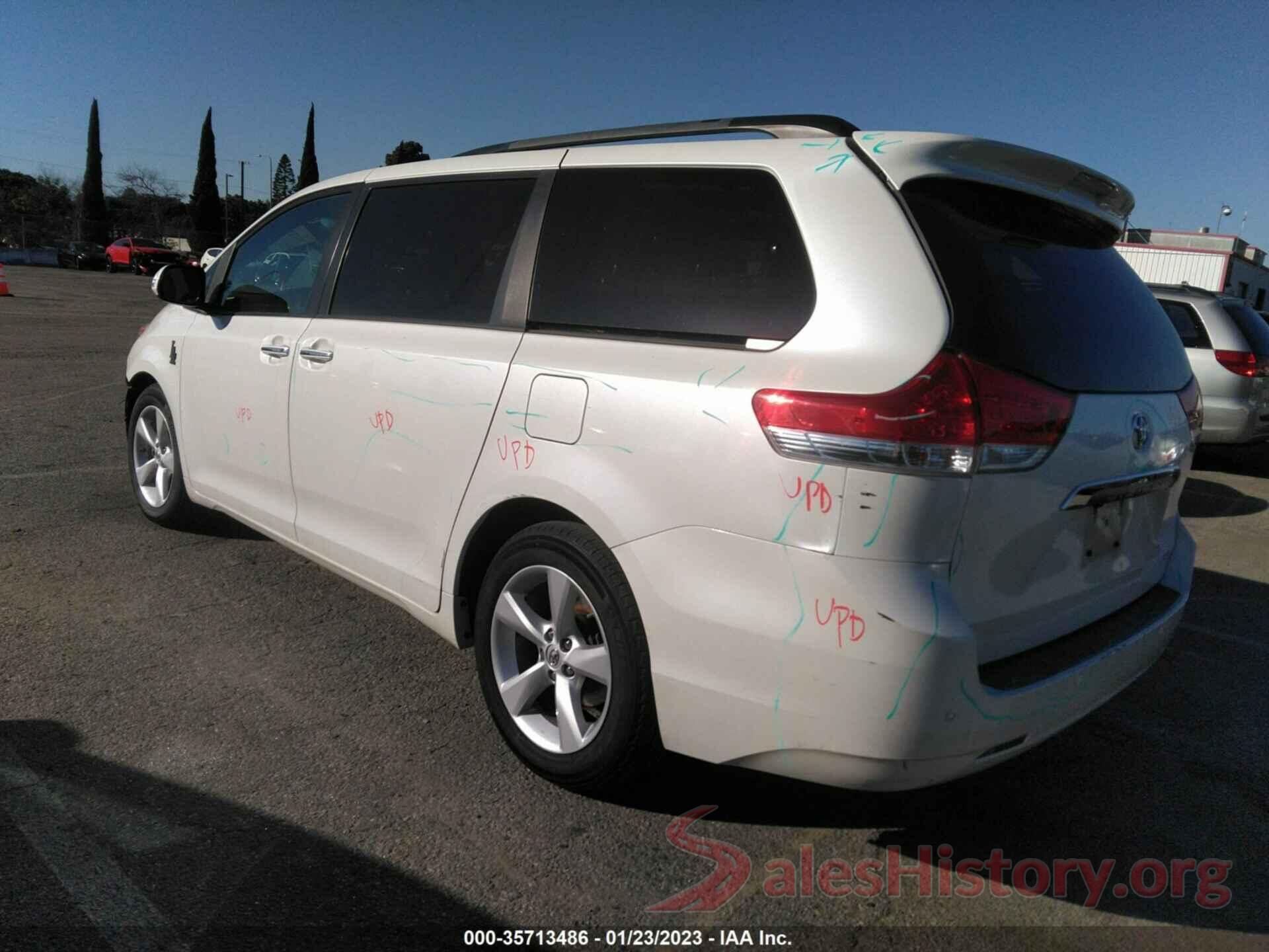 5TDYK3DC1ES492478 2014 TOYOTA SIENNA