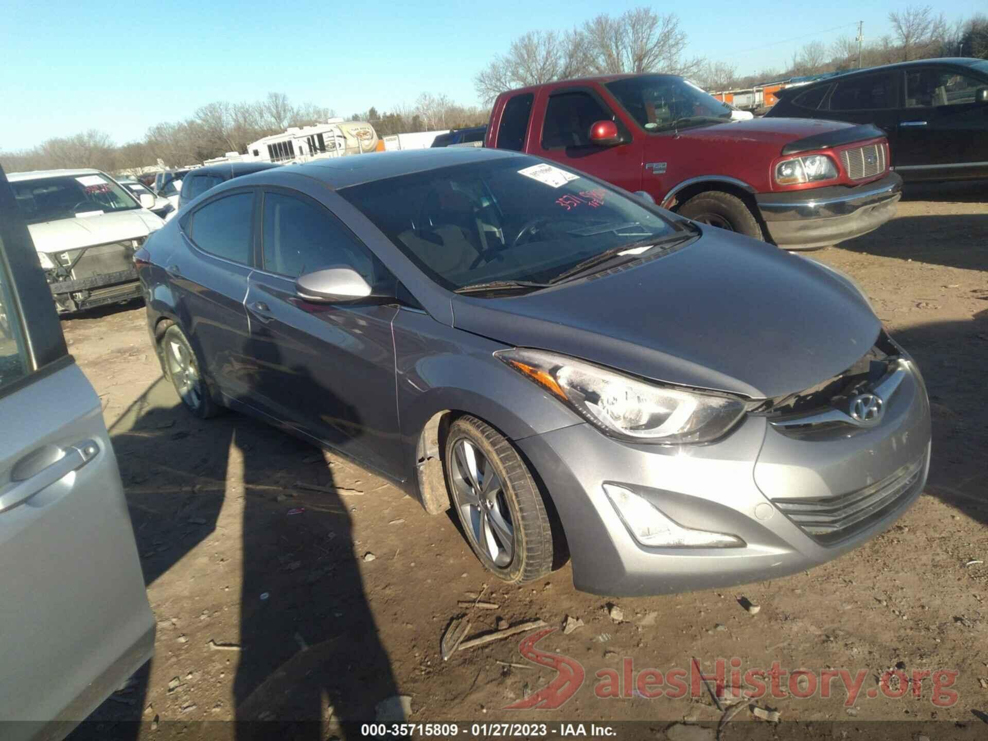 KMHDH4AE4GU506229 2016 HYUNDAI ELANTRA