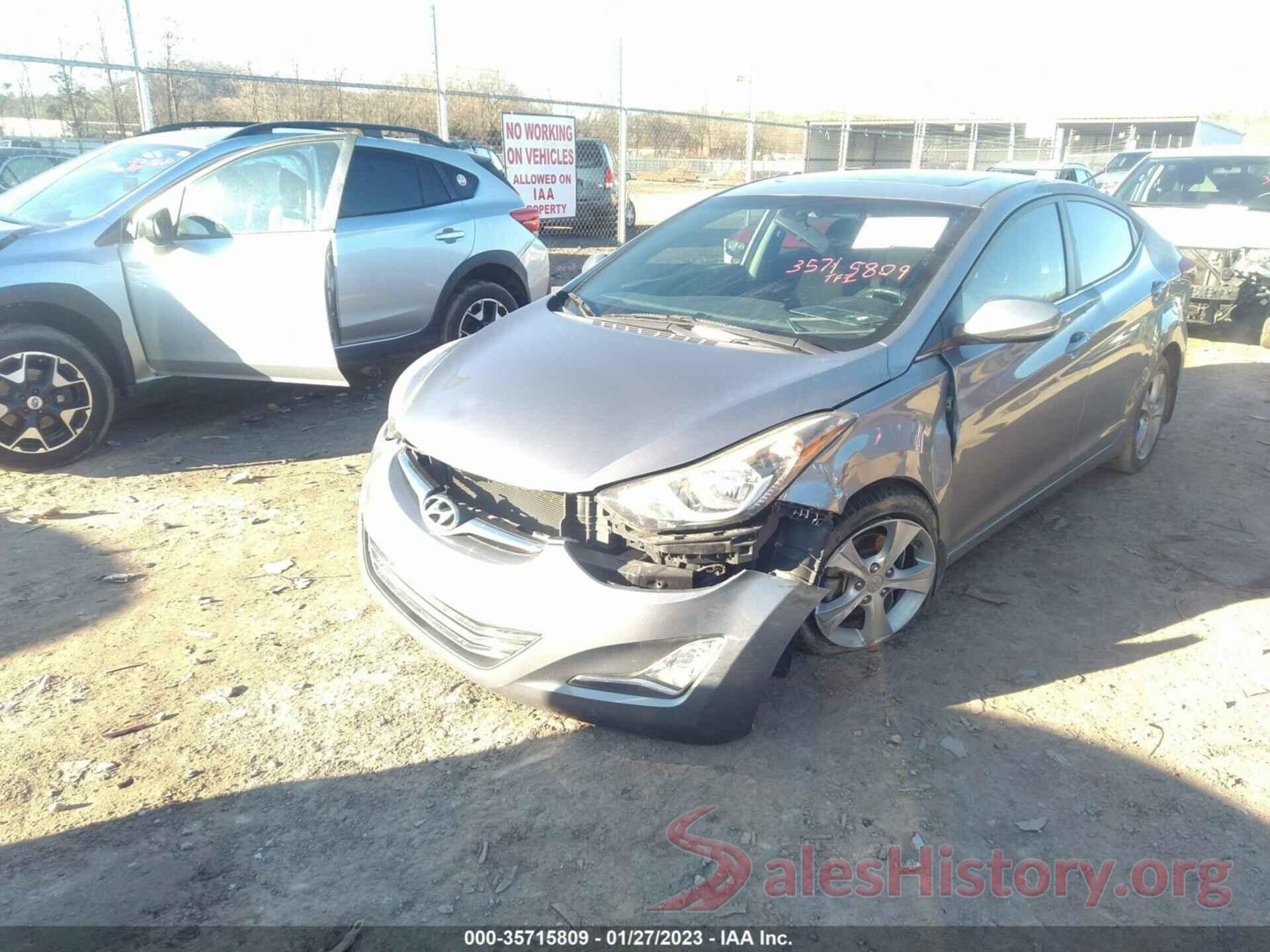 KMHDH4AE4GU506229 2016 HYUNDAI ELANTRA