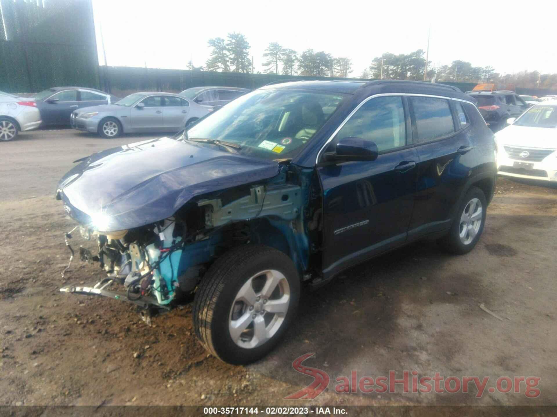 3C4NJDBB0KT734880 2019 JEEP COMPASS