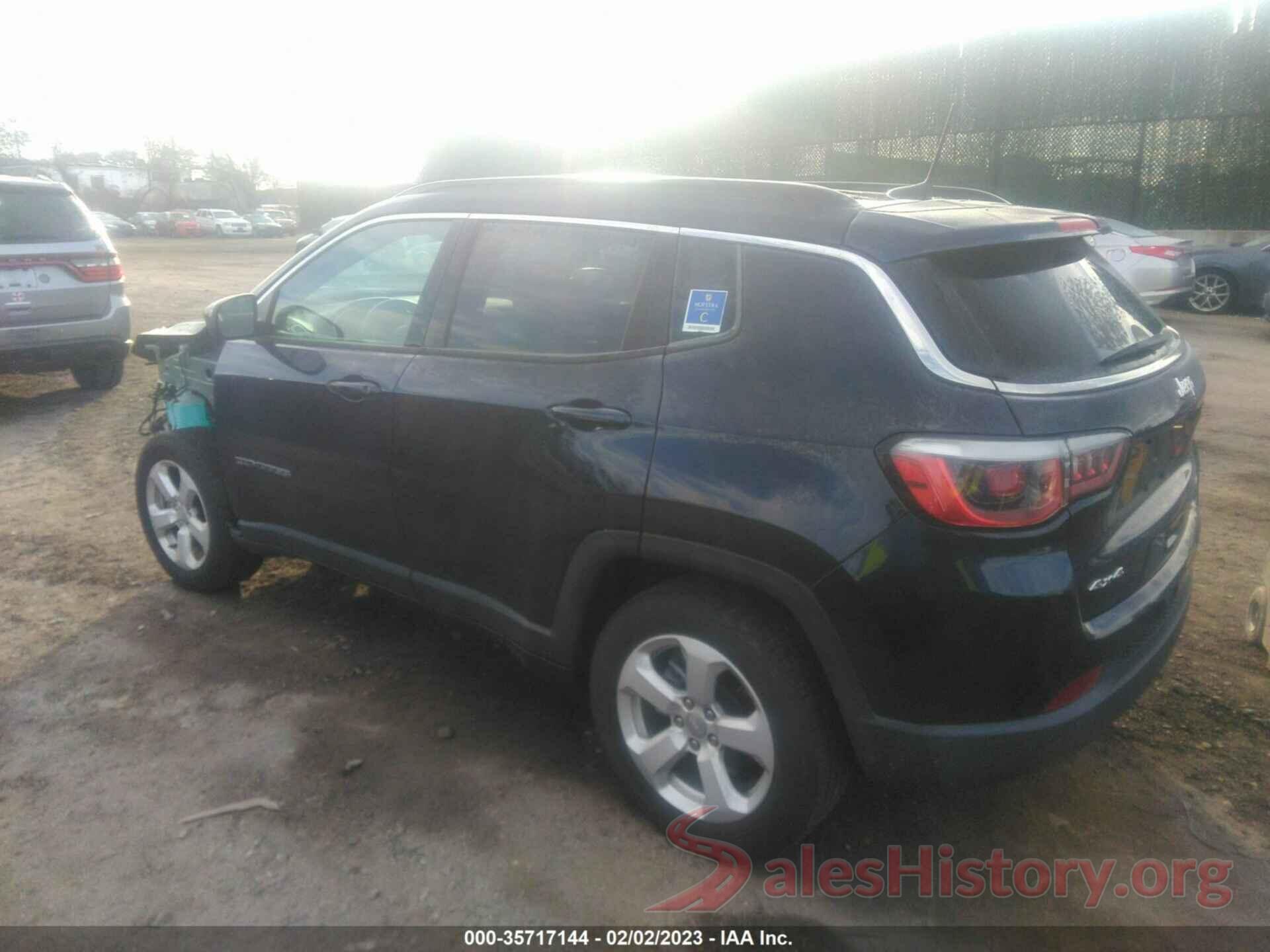 3C4NJDBB0KT734880 2019 JEEP COMPASS