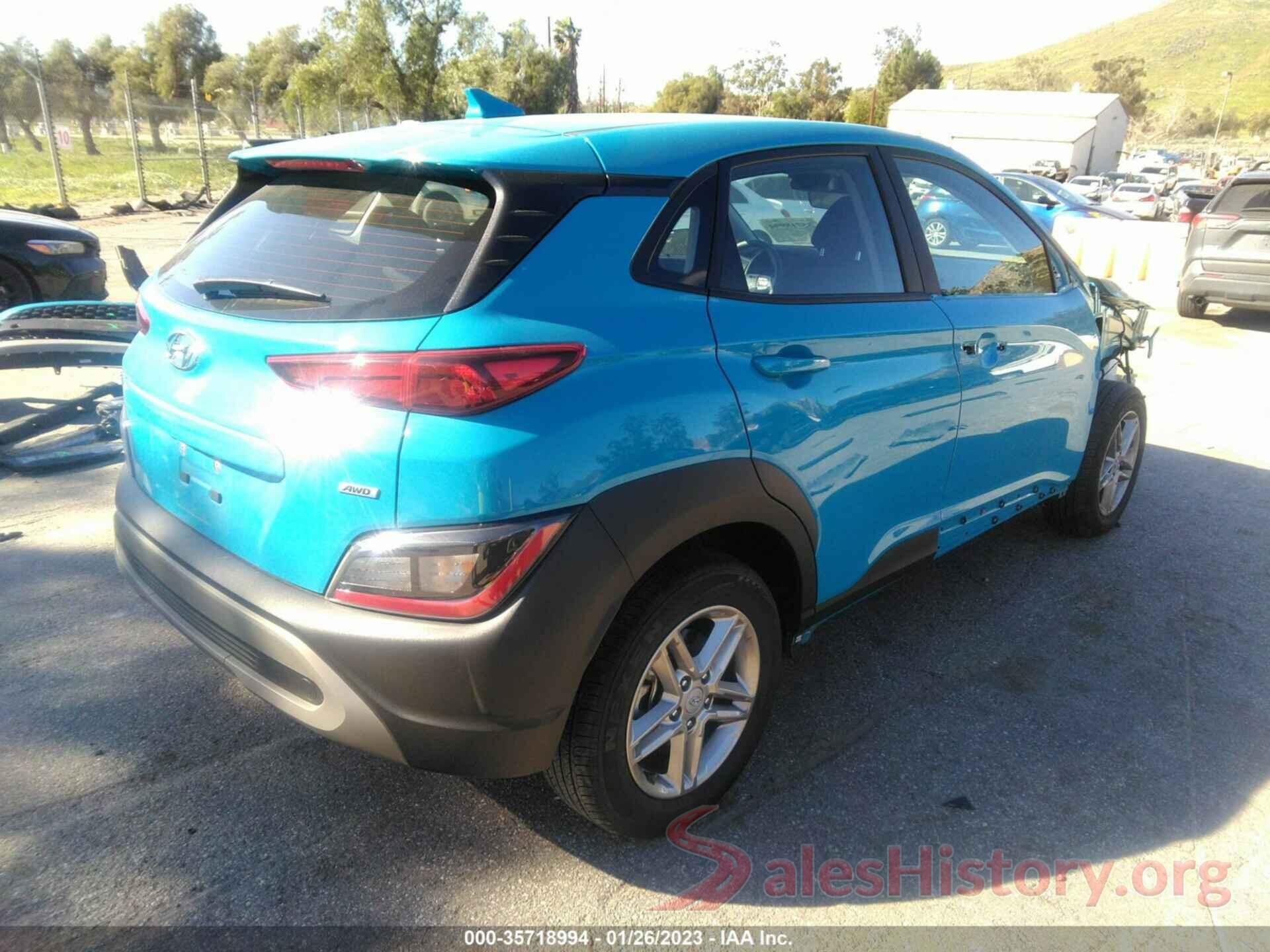 KM8K2CAB6NU878421 2022 HYUNDAI KONA