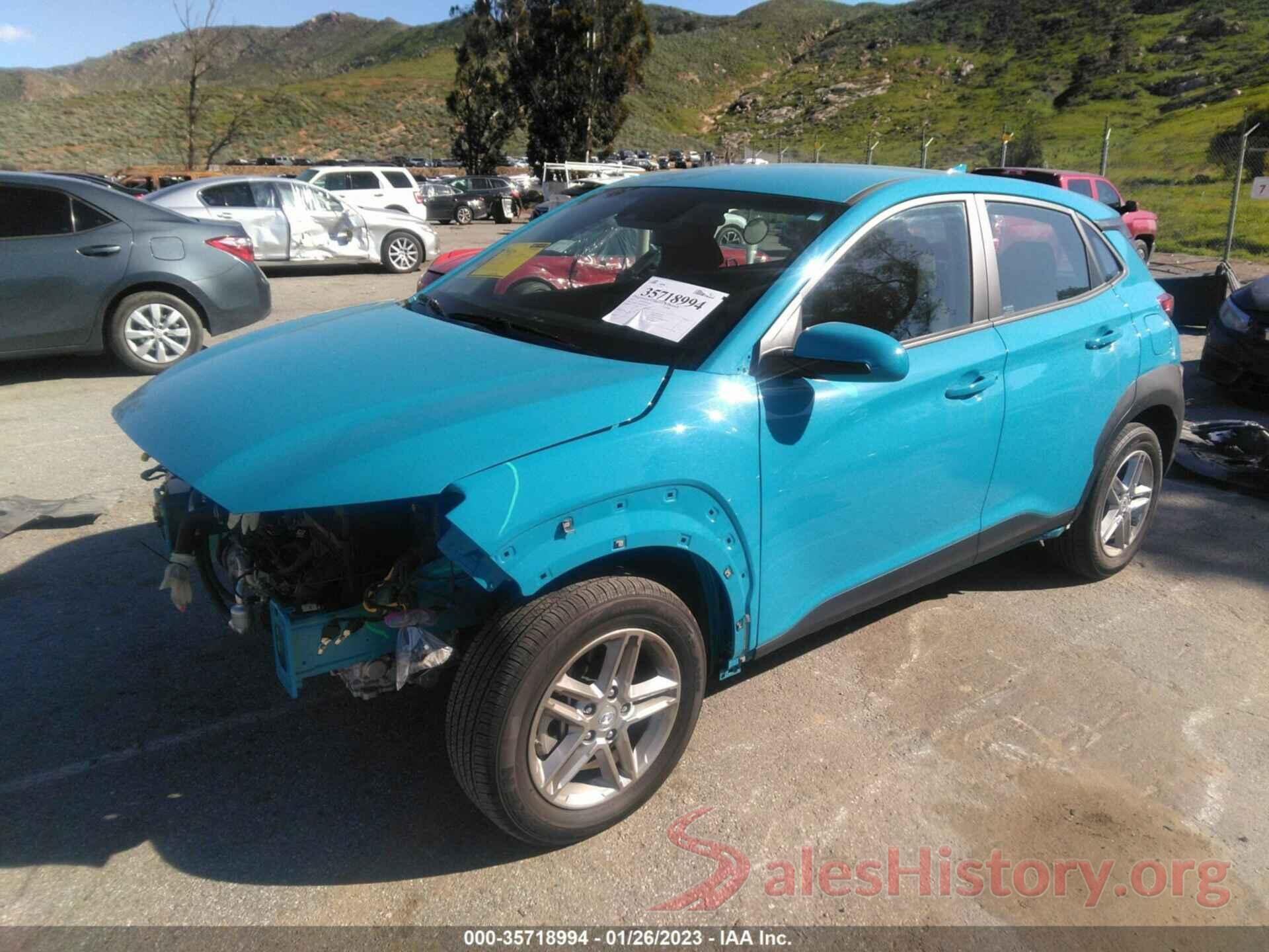 KM8K2CAB6NU878421 2022 HYUNDAI KONA