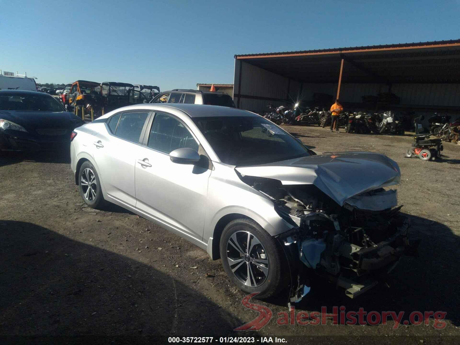 3N1AB8CV0LY257614 2020 NISSAN SENTRA