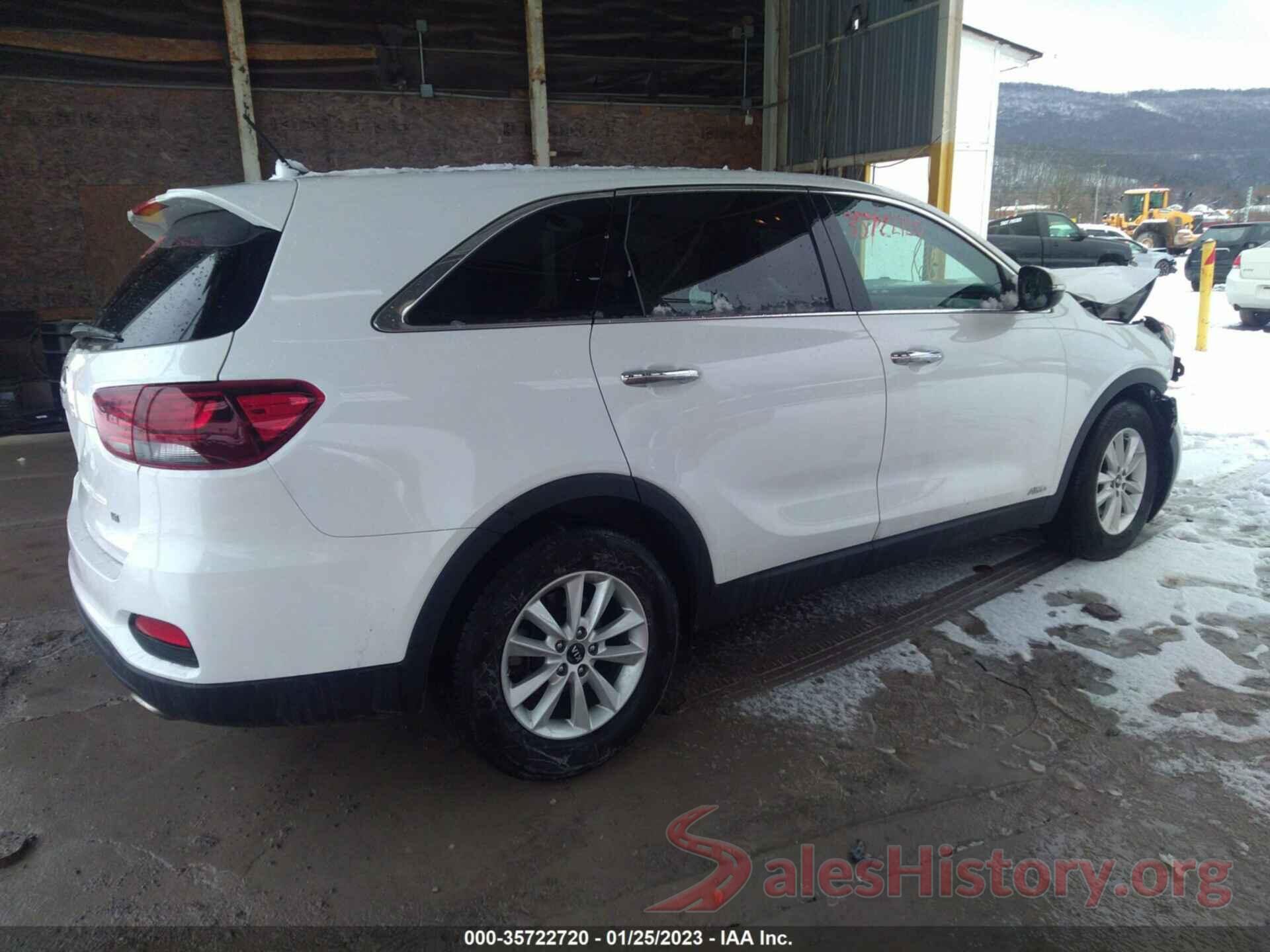 5XYPGDA50KG493431 2019 KIA SORENTO