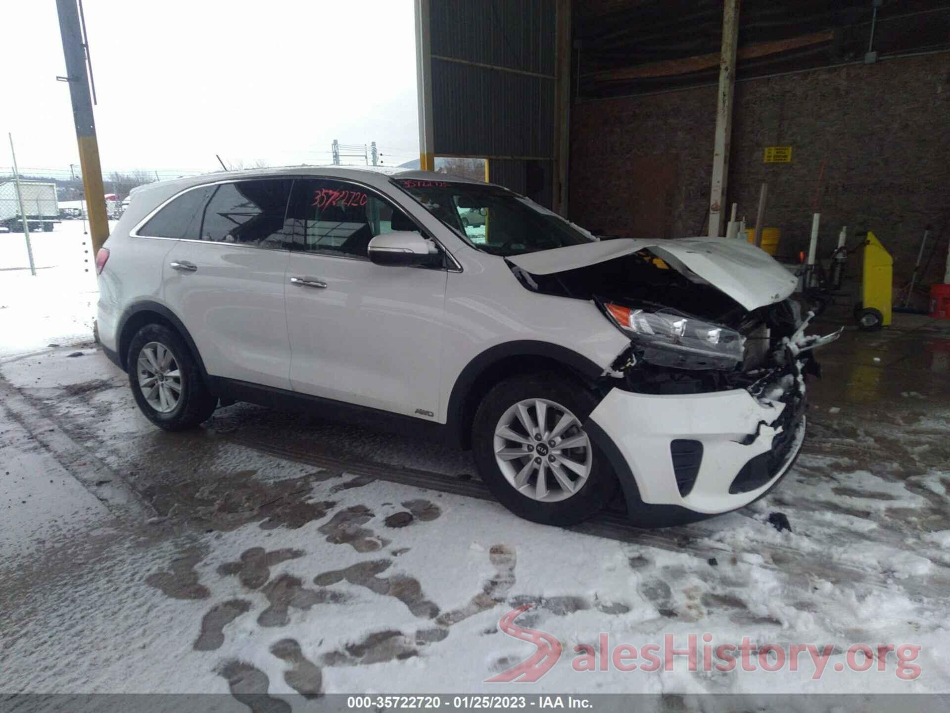 5XYPGDA50KG493431 2019 KIA SORENTO