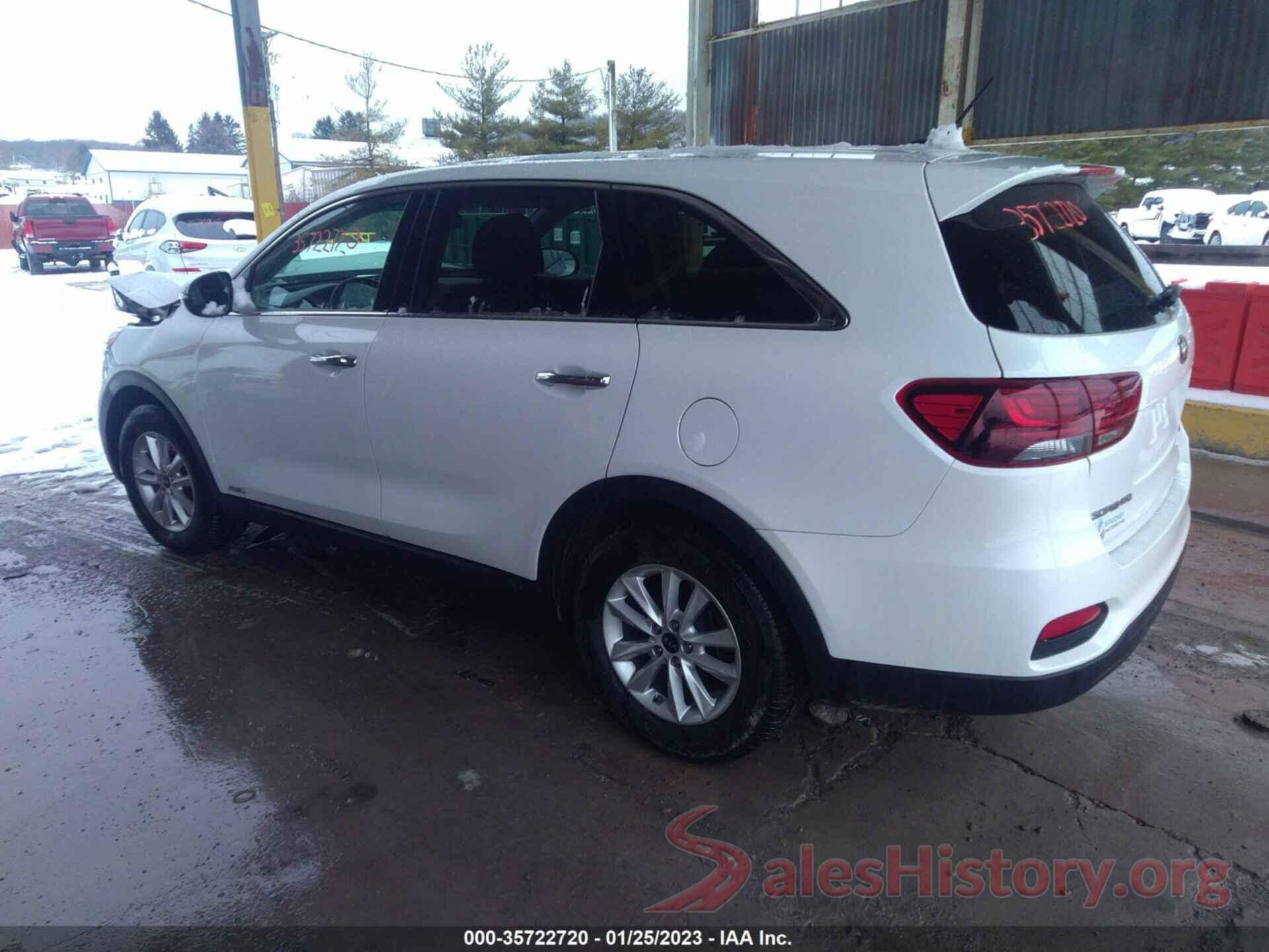 5XYPGDA50KG493431 2019 KIA SORENTO