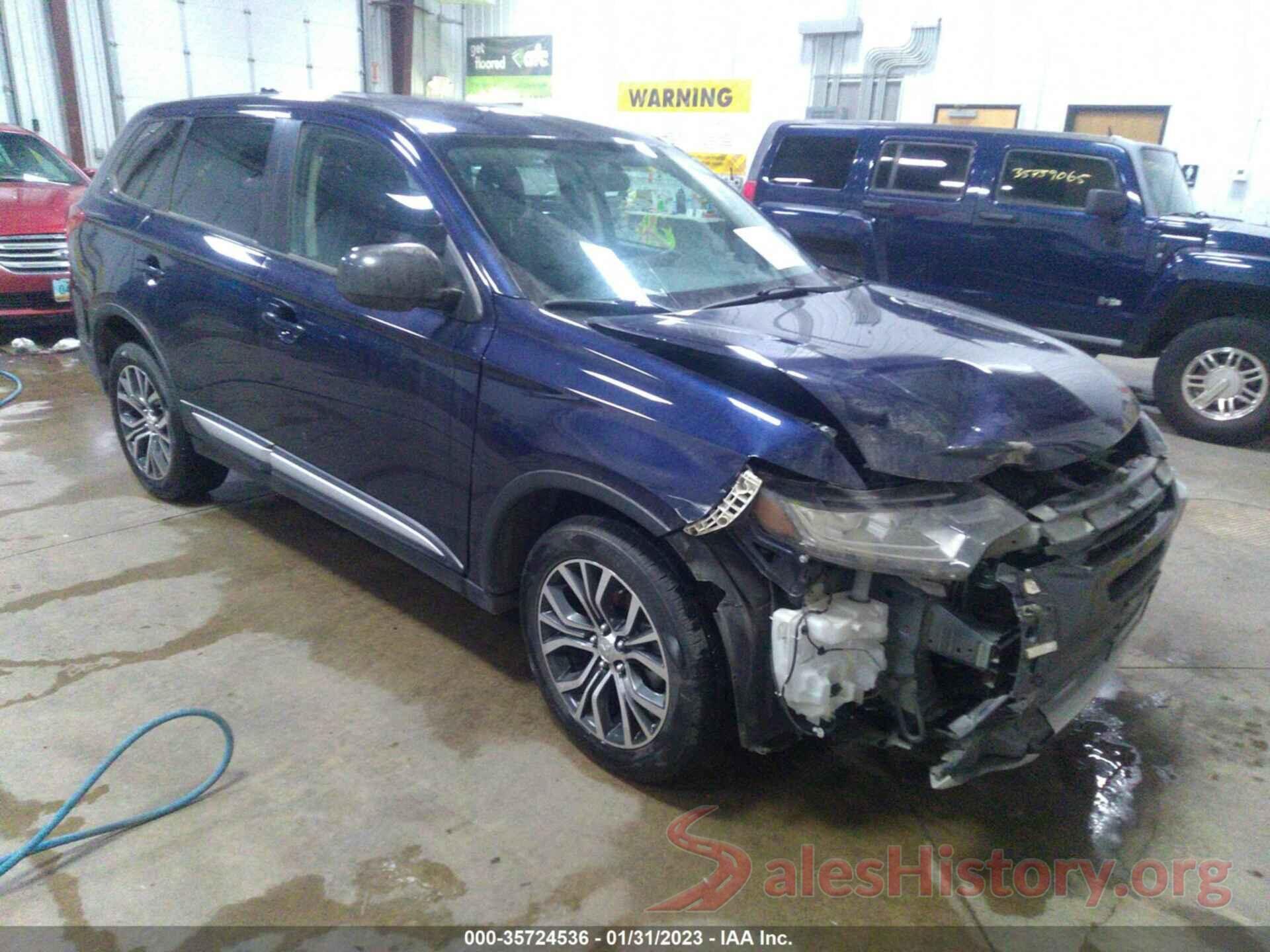 JA4AZ3A38JZ041567 2018 MITSUBISHI OUTLANDER