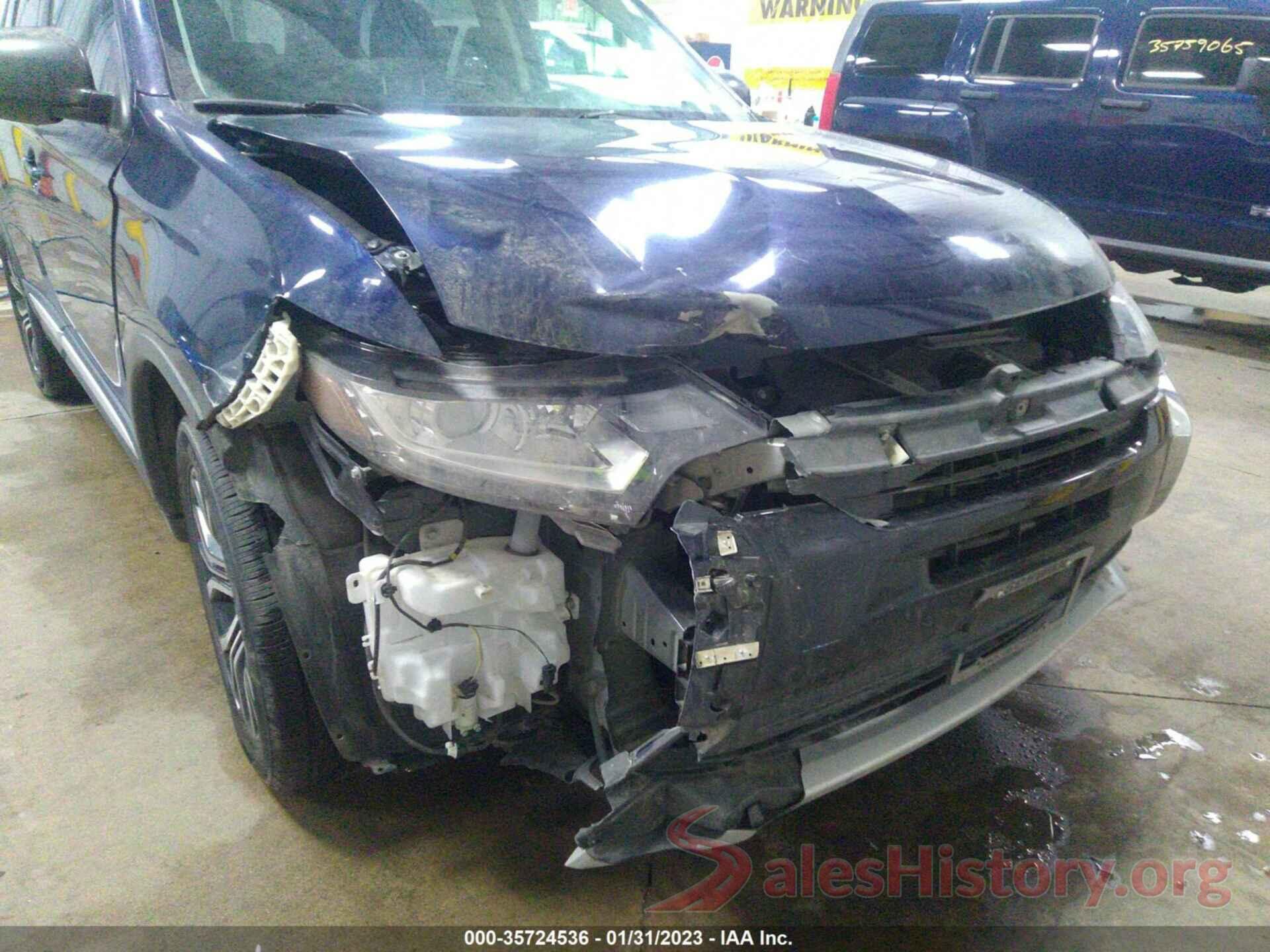 JA4AZ3A38JZ041567 2018 MITSUBISHI OUTLANDER