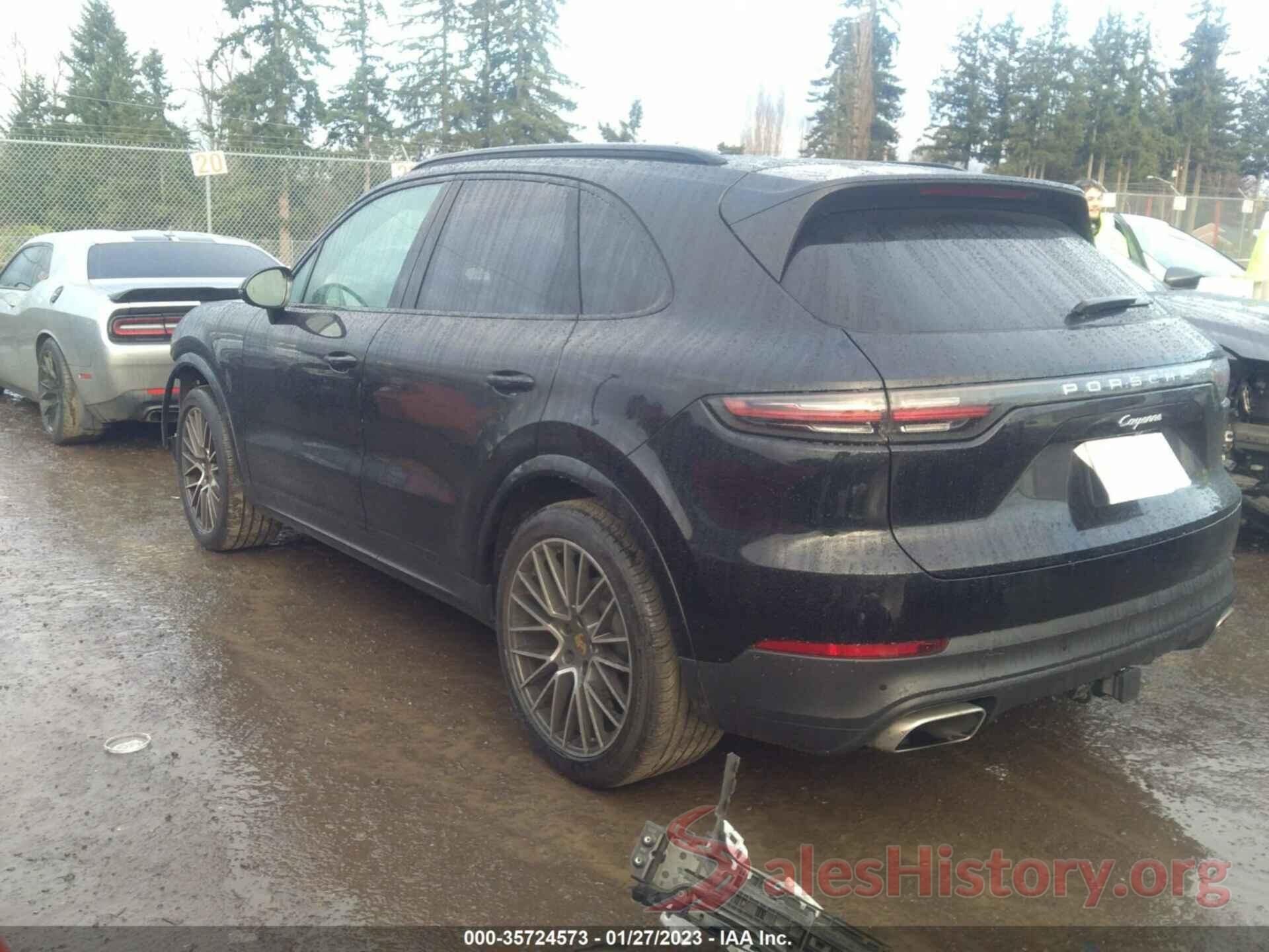 WP1AA2AYXLDA05719 2020 PORSCHE CAYENNE