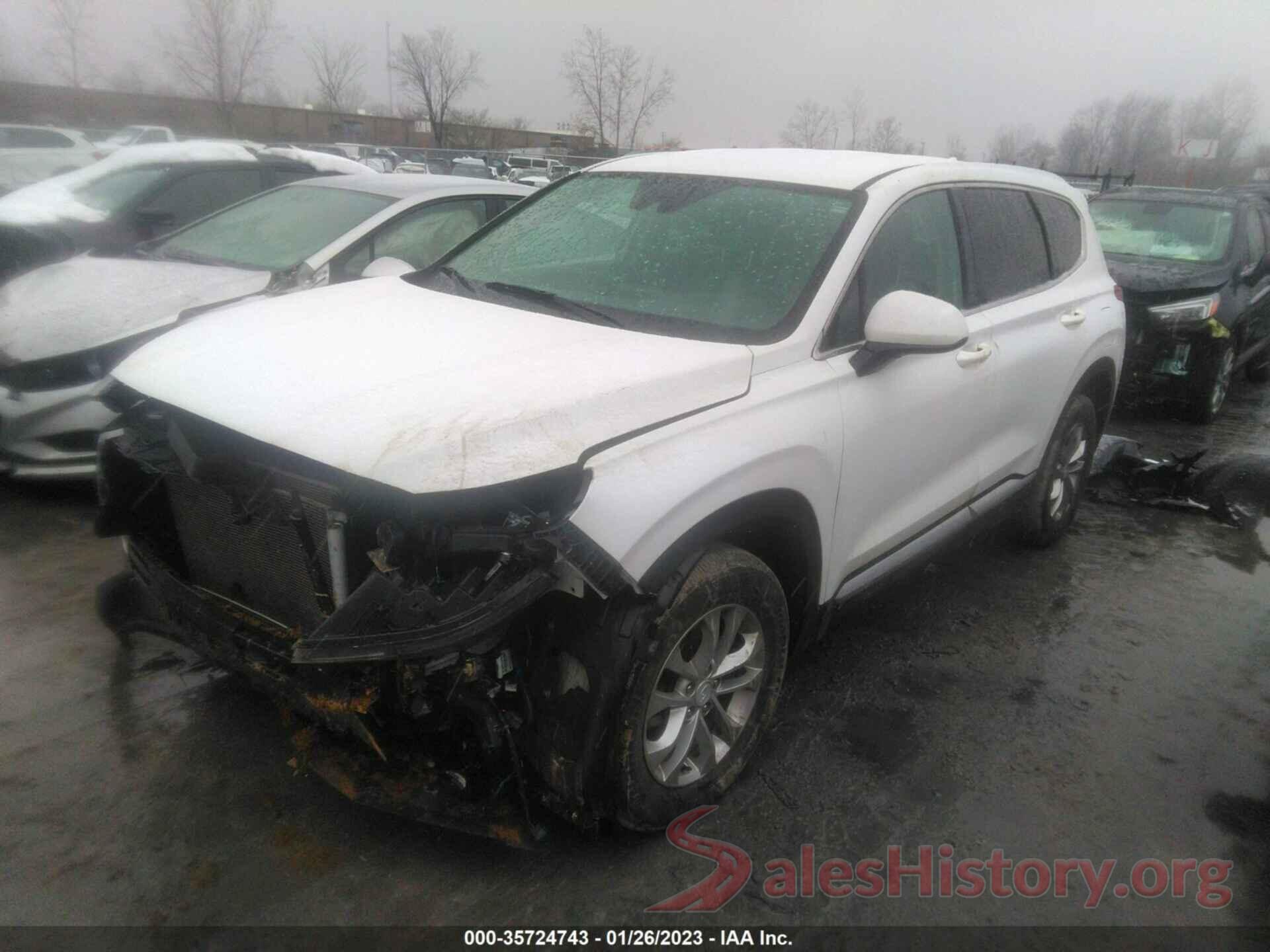 5NMS3CAD0KH129801 2019 HYUNDAI SANTA FE