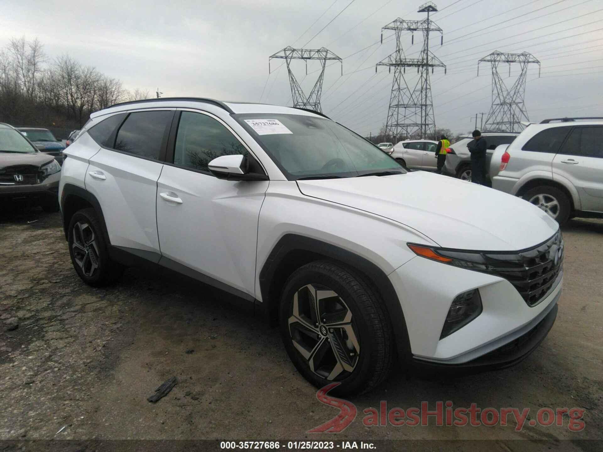 5NMJCCAE3NH125928 2022 HYUNDAI TUCSON