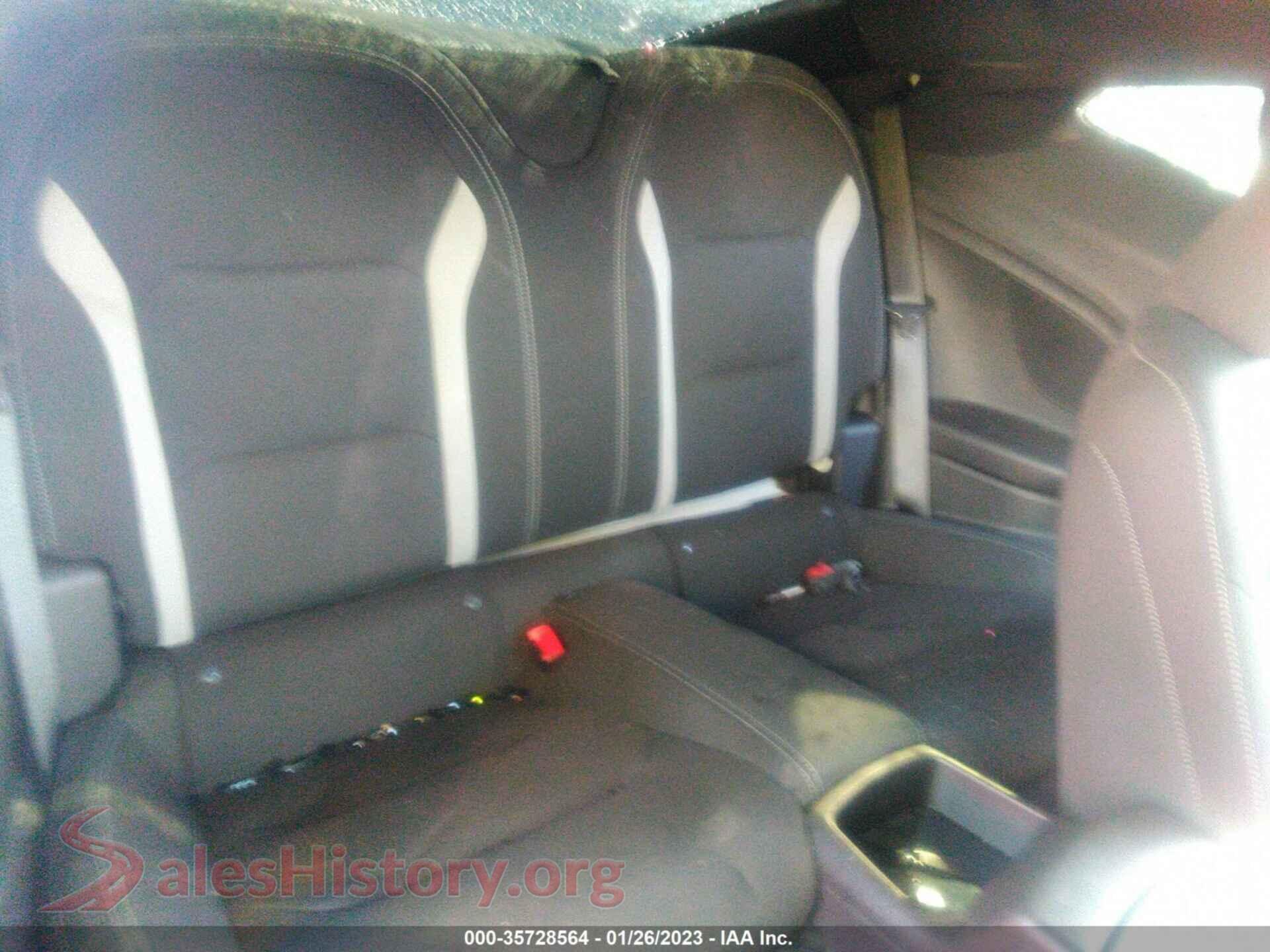 2022 CHEVROLET CAMARO VIN 1G1FF1R78N0110261, front passenger side