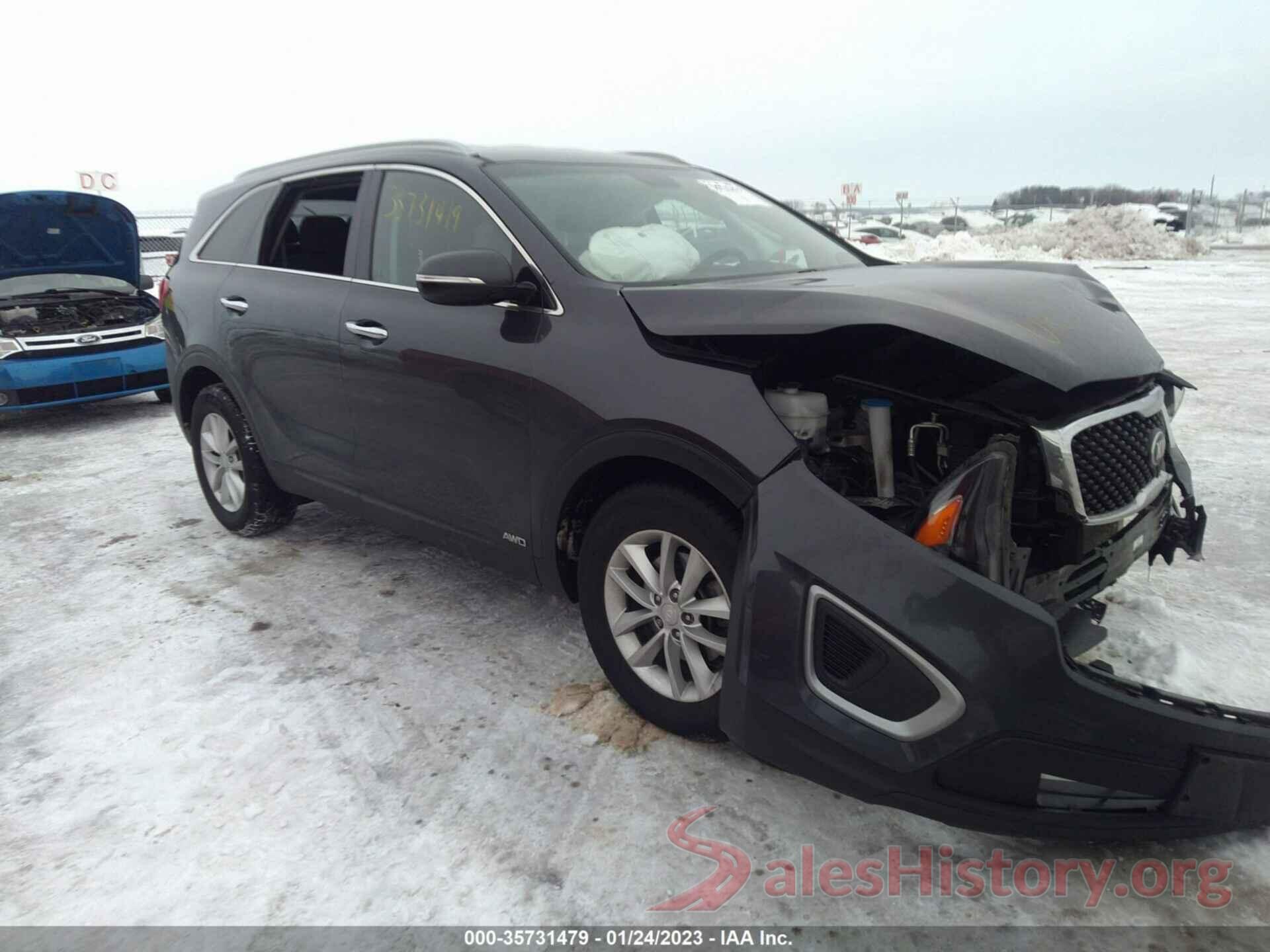 5XYPGDA34JG369837 2018 KIA SORENTO