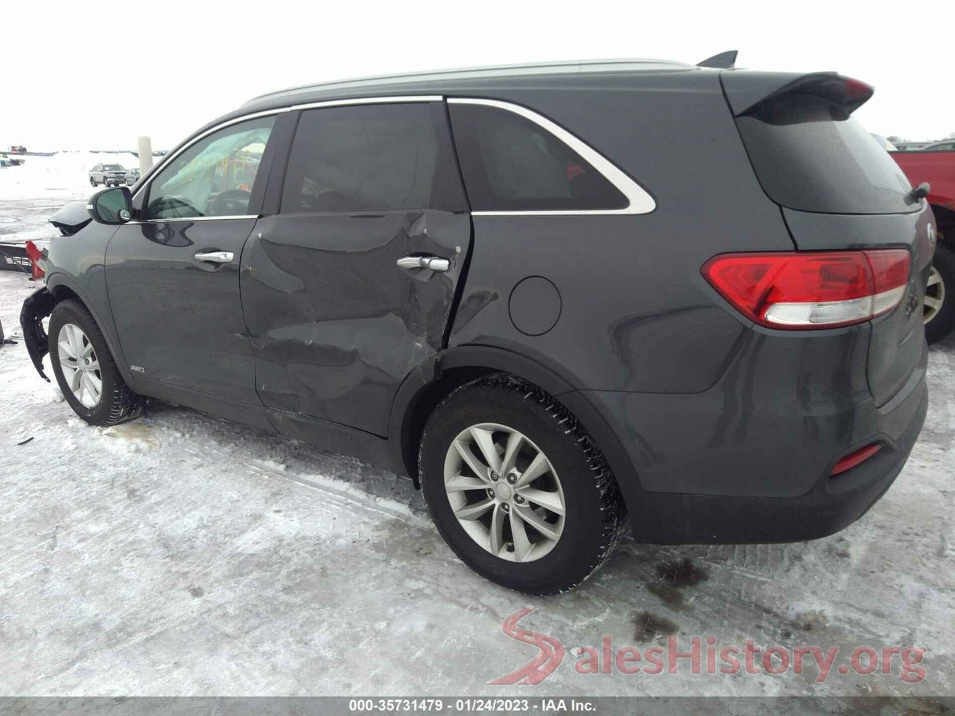 5XYPGDA34JG369837 2018 KIA SORENTO