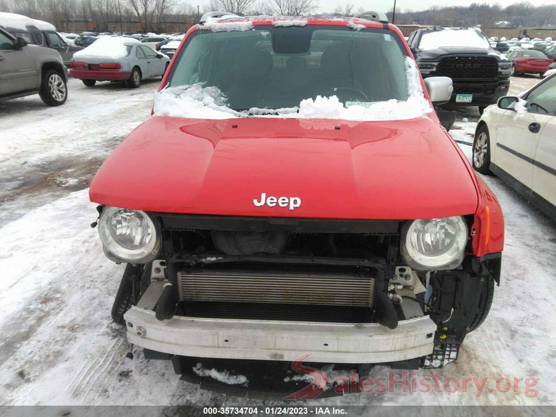 ZACCJADB9HPE43250 2017 JEEP RENEGADE