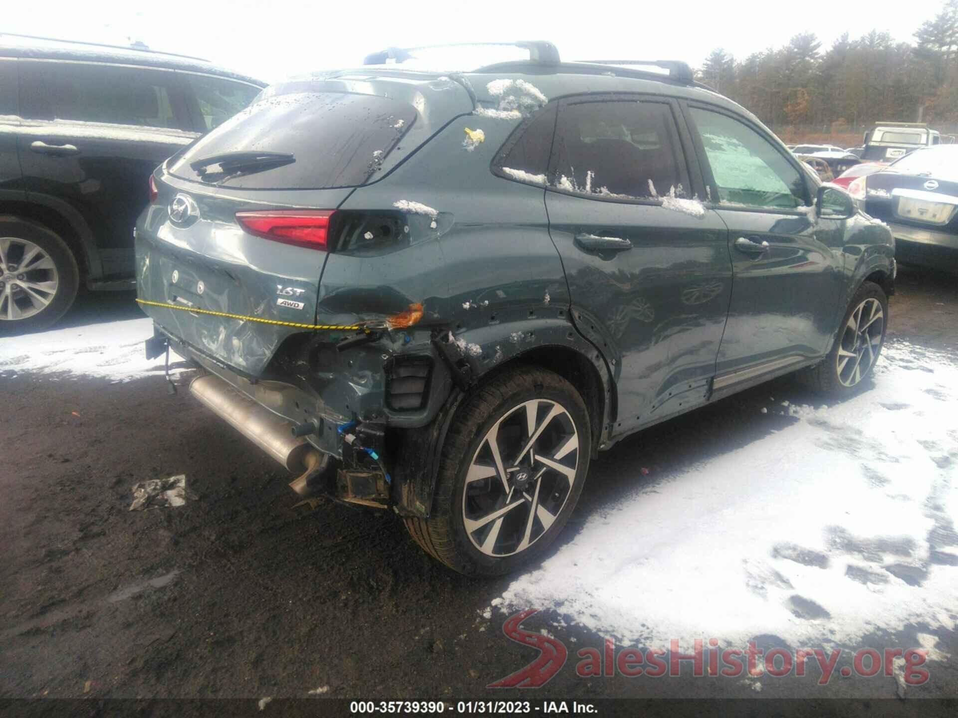 KM8K5CA30NU814908 2022 HYUNDAI KONA