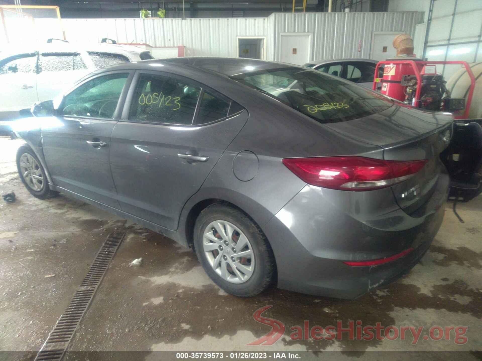 5NPD74LF9JH352910 2018 HYUNDAI ELANTRA