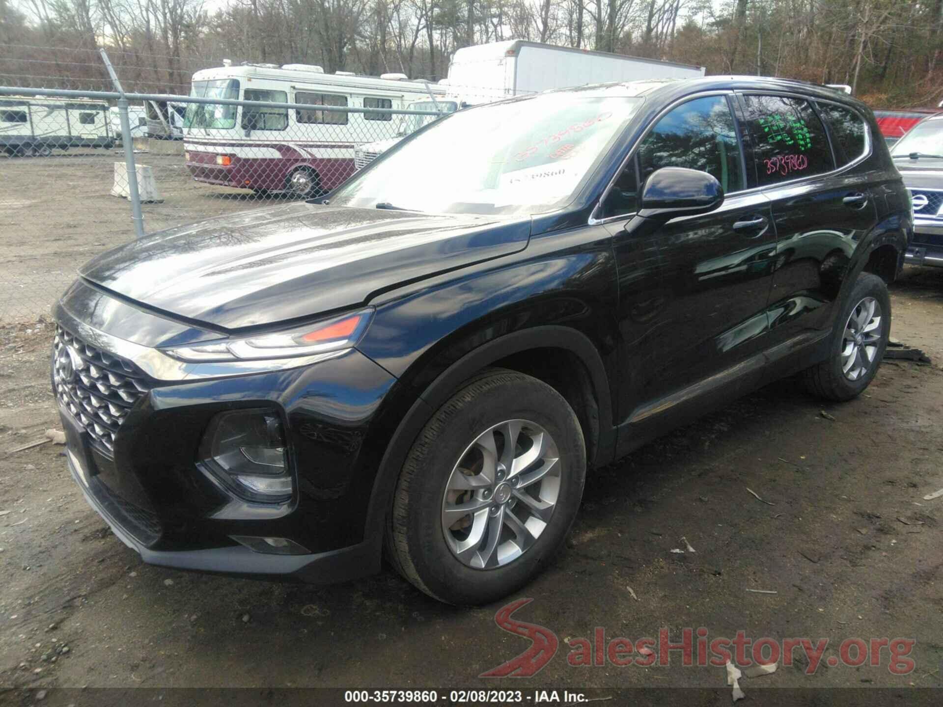 5NMS3CAD8KH025136 2019 HYUNDAI SANTA FE