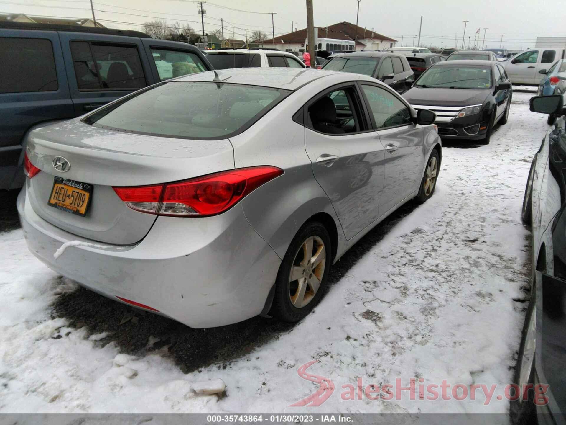 KMHDH4AE8DU953190 2013 HYUNDAI ELANTRA