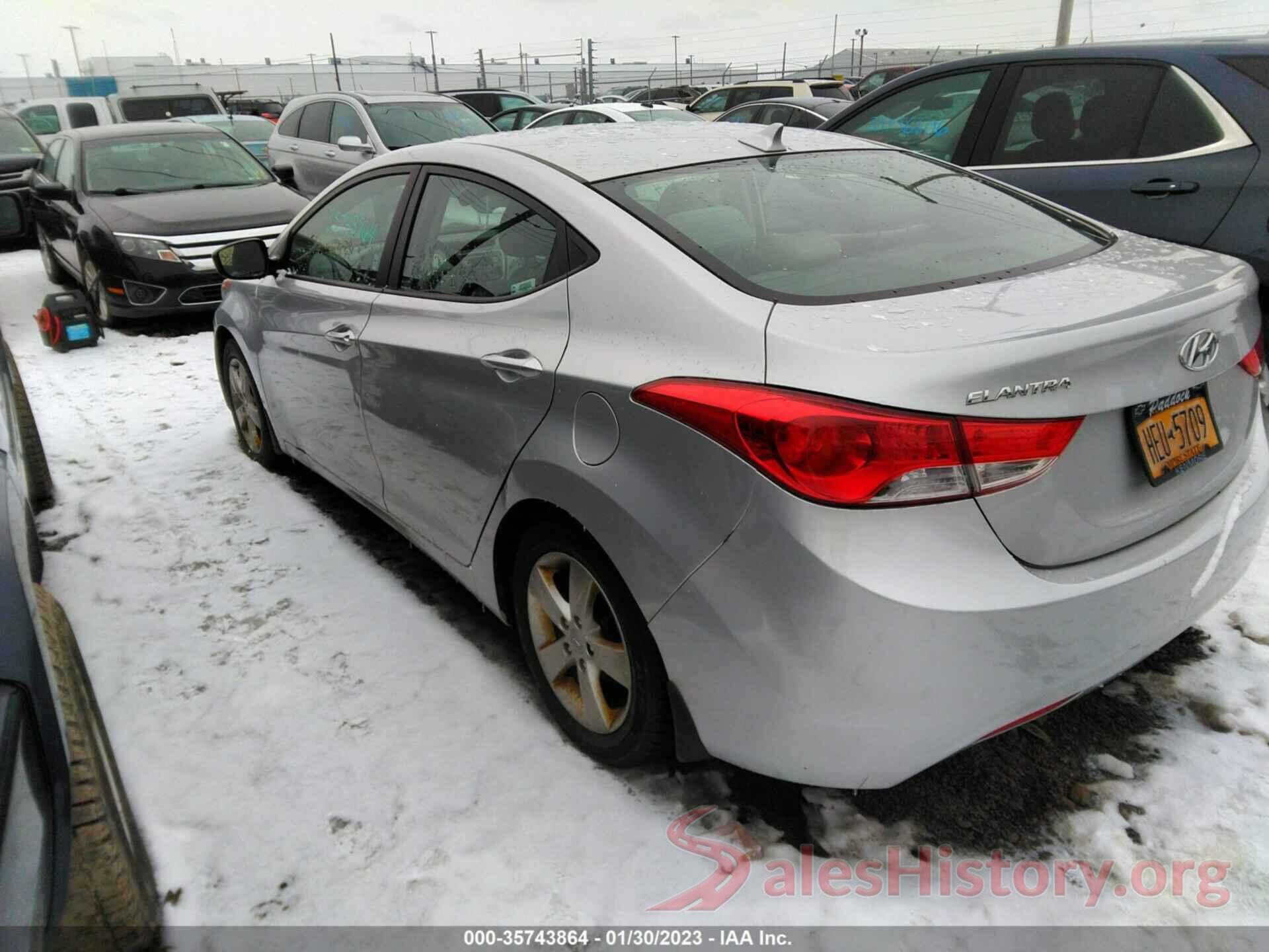 KMHDH4AE8DU953190 2013 HYUNDAI ELANTRA