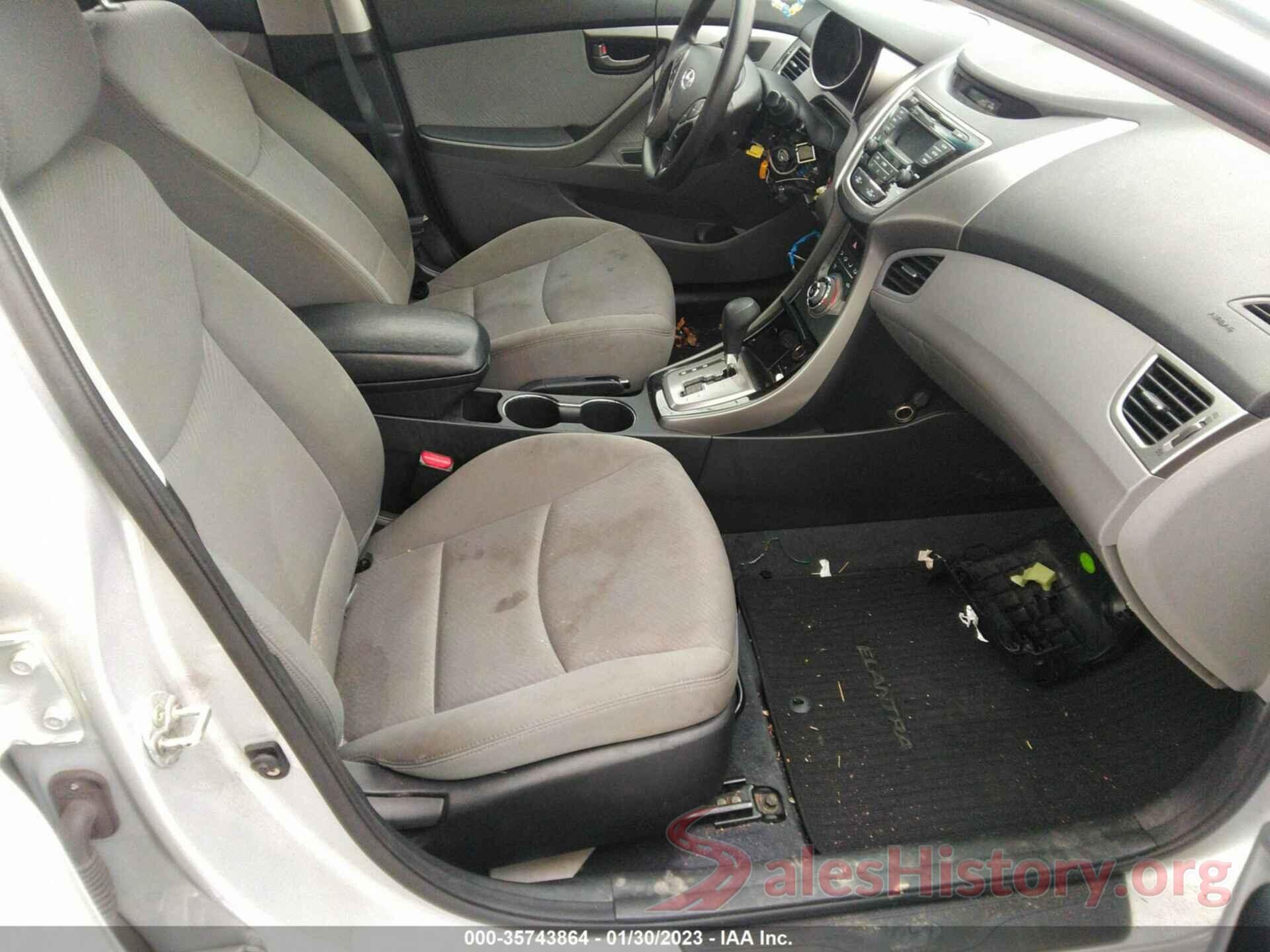 KMHDH4AE8DU953190 2013 HYUNDAI ELANTRA