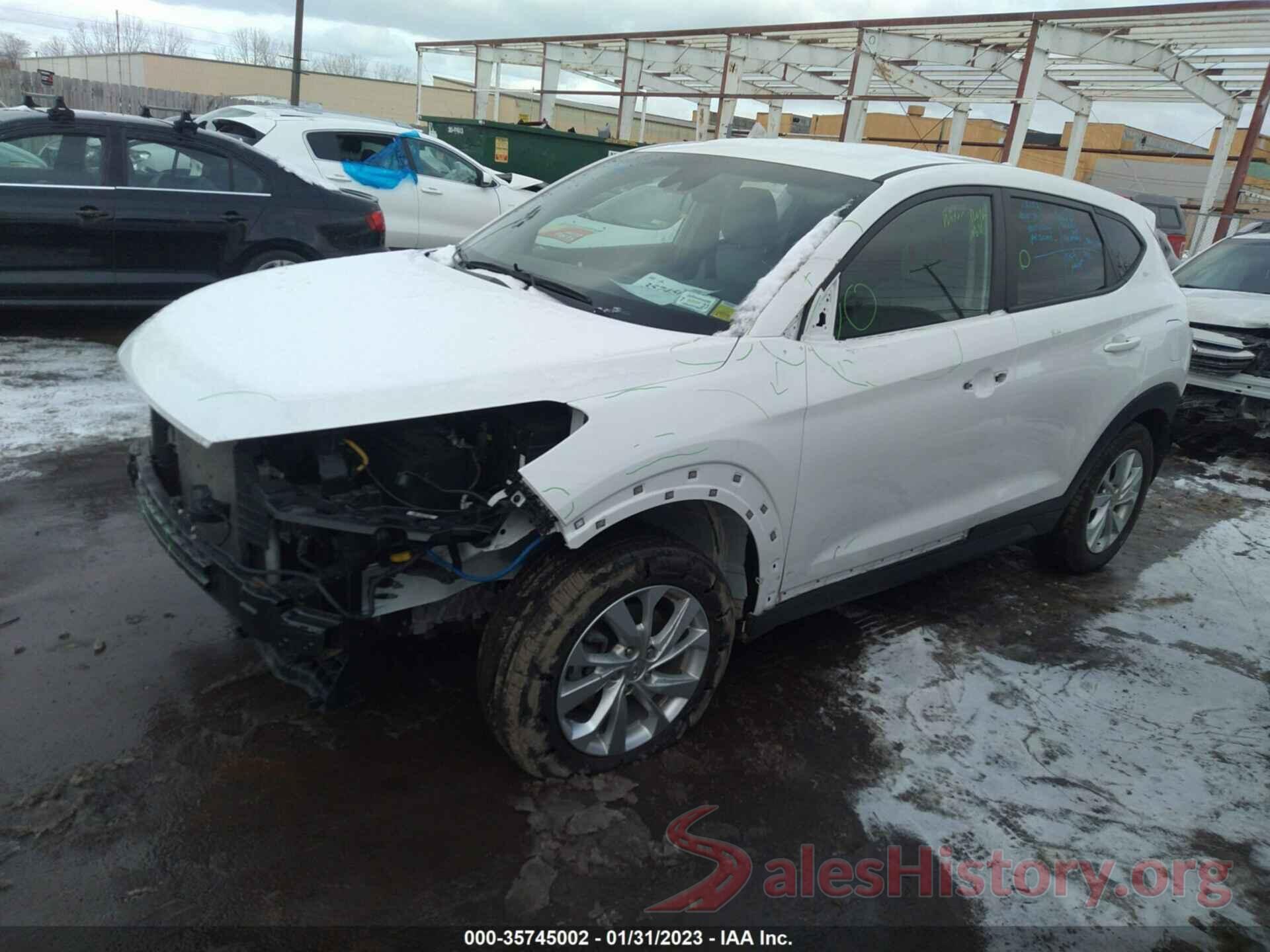 KM8J2CA43KU013866 2019 HYUNDAI TUCSON