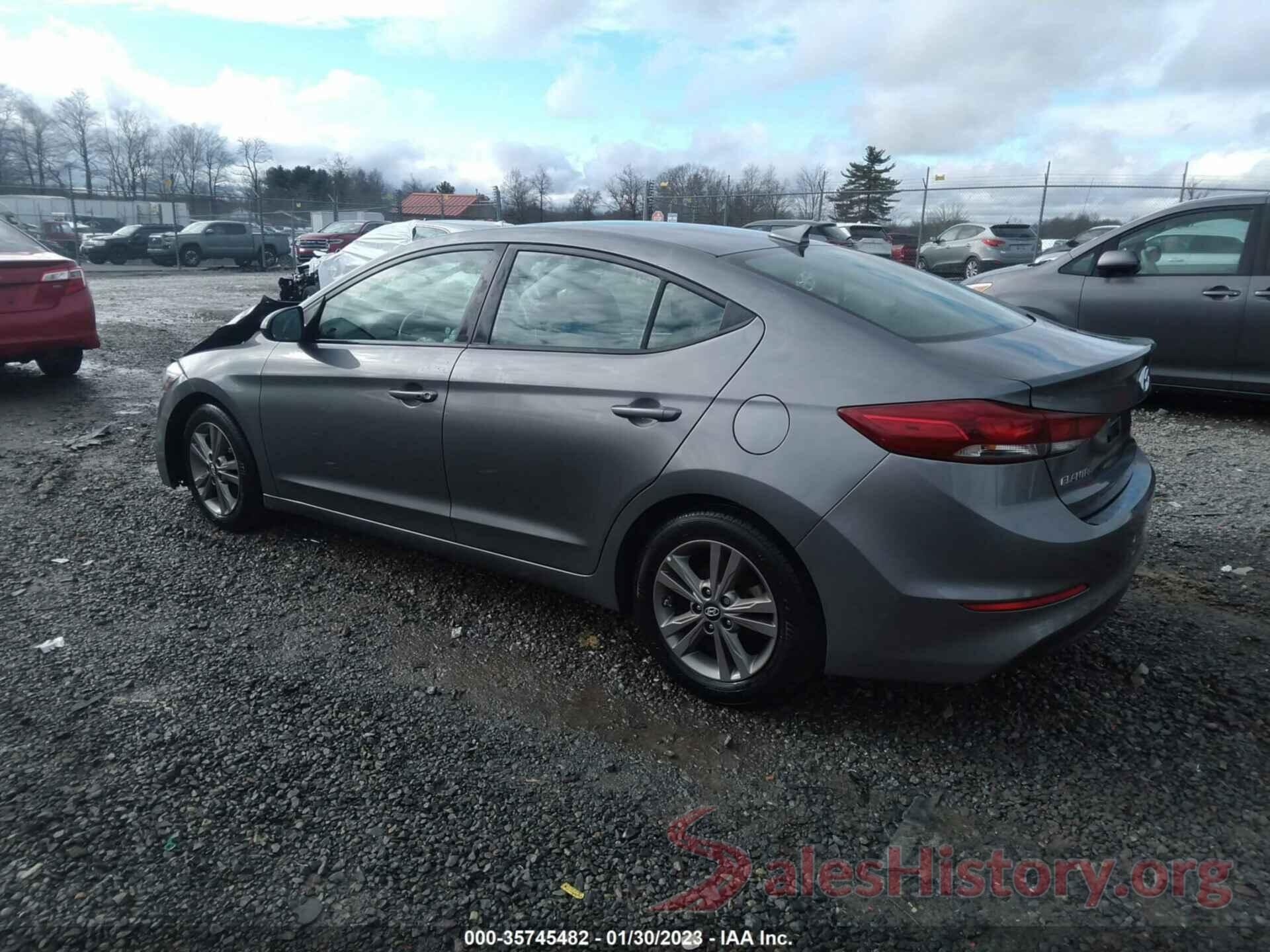 5NPD84LF6JH289004 2018 HYUNDAI ELANTRA