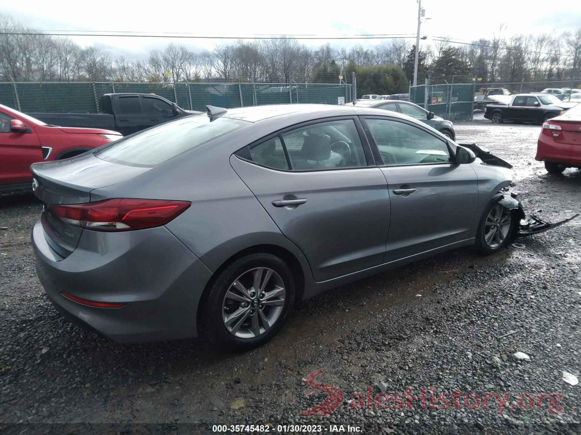 5NPD84LF6JH289004 2018 HYUNDAI ELANTRA