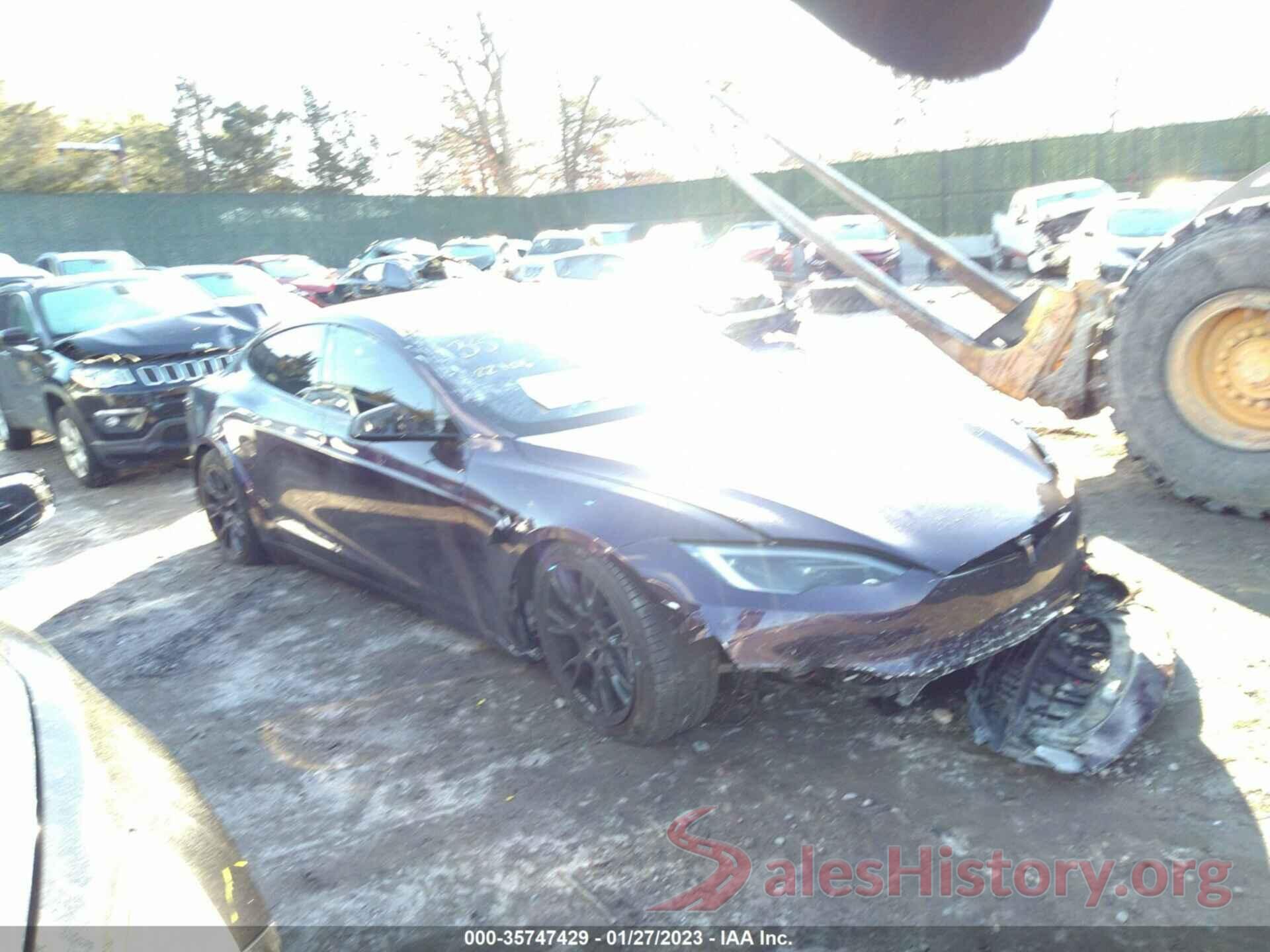 5YJSA1E66NF478571 2022 TESLA MODEL S